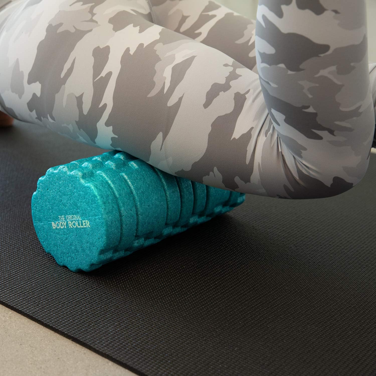 The Original Body Roller - High Density Foam Roller Massager for Deep Tissue Massage of the Back and Leg Muscles - Self Myofascial Release of Painful Trigger Point Muscle Adhesions (Turquoise) - Image 4