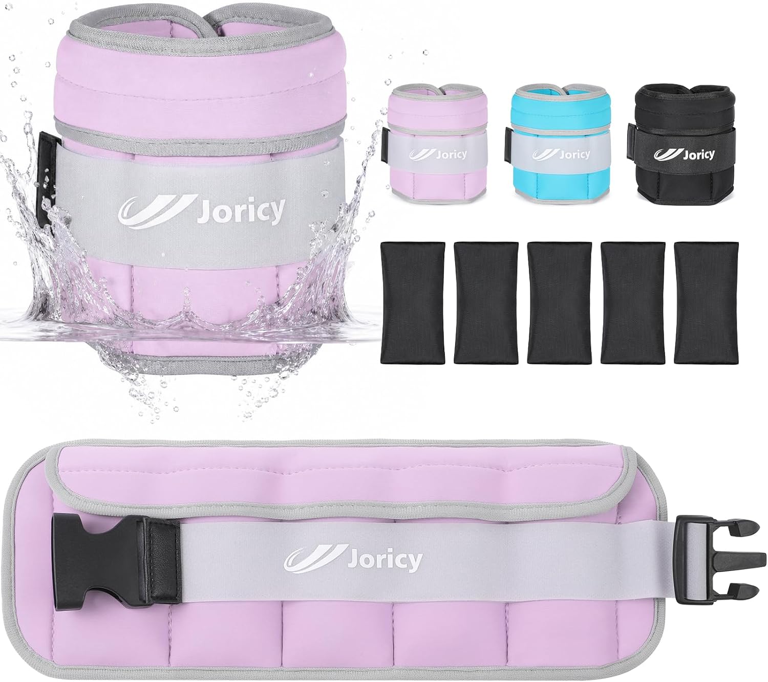 Aquatic Ankle Weights Adjustable Wr...