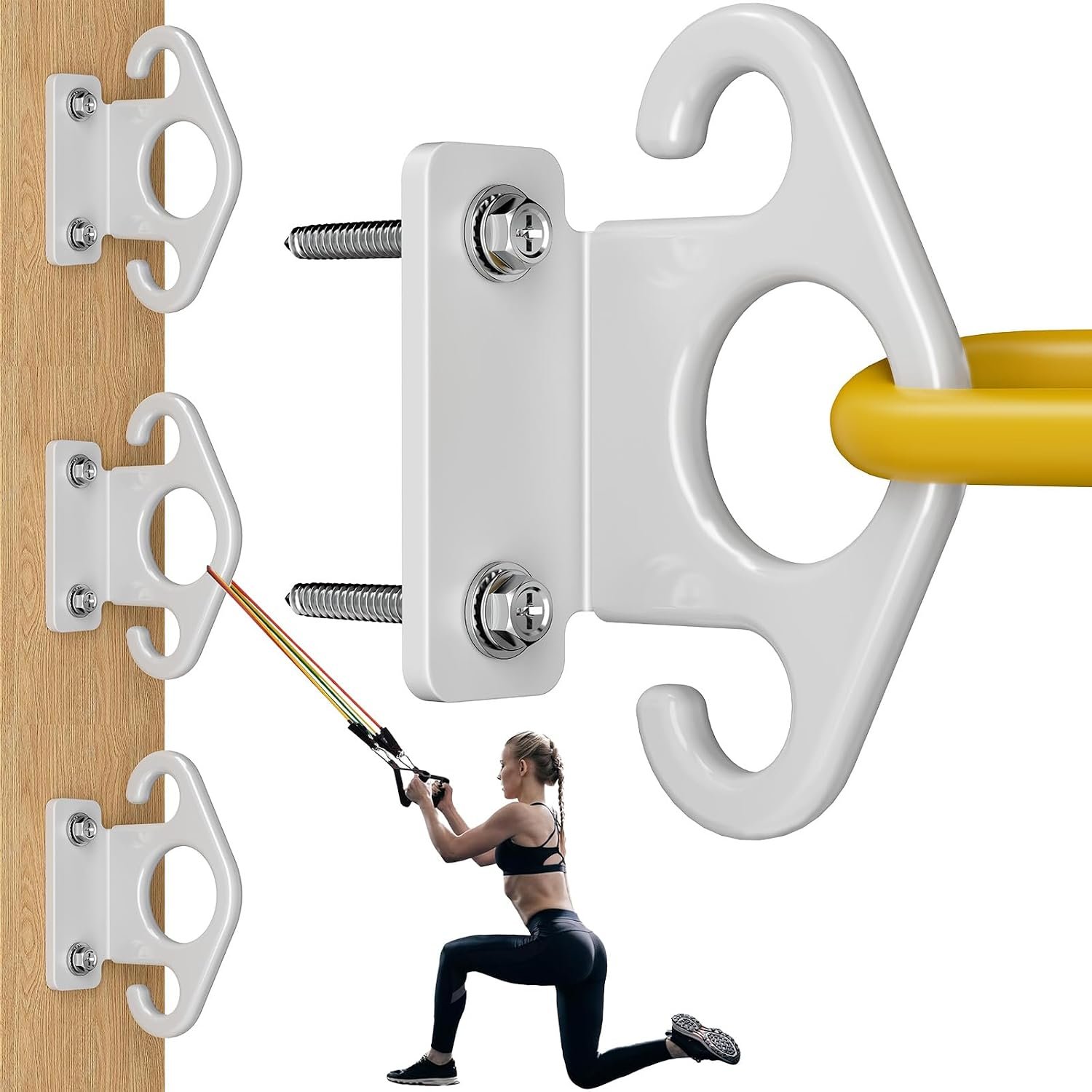 Resistance Band Wall Anchor Kit, Wa...