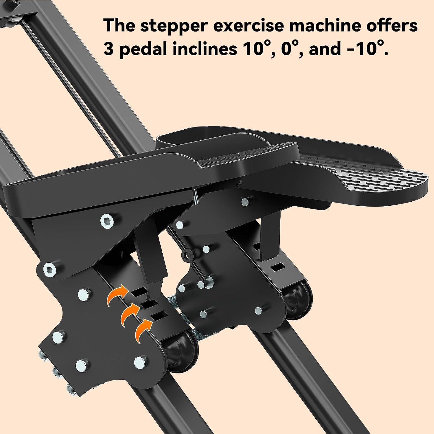 Stair Stepper for Home,Stair Climber Foldable,Large Pedal Vertical Climber Machine for Full-Body Workout,Steppers for Exercise at Home with 110KG Loading Capacity - Image 4