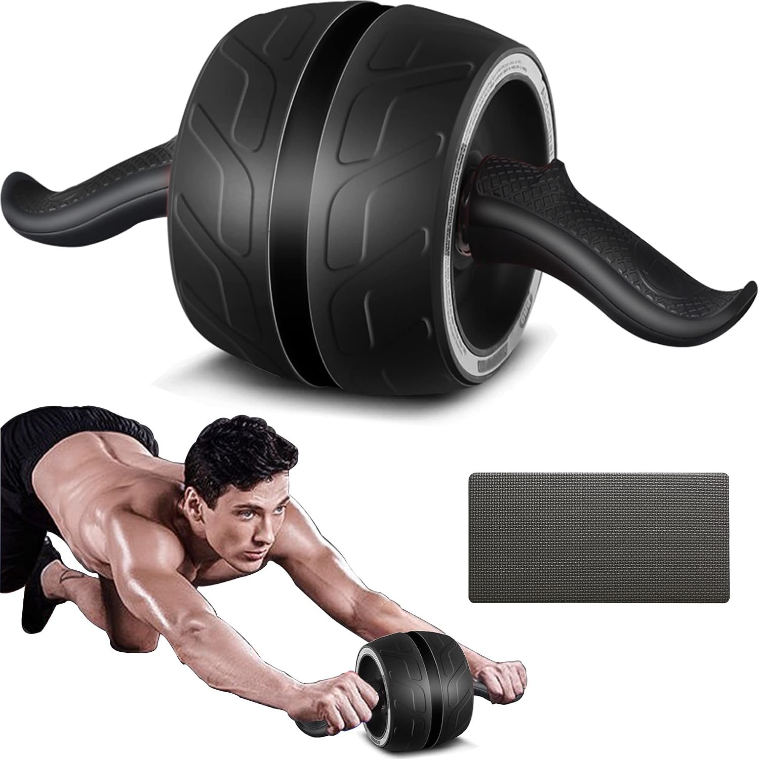 AB Wheel Roller with Resistance Spr...