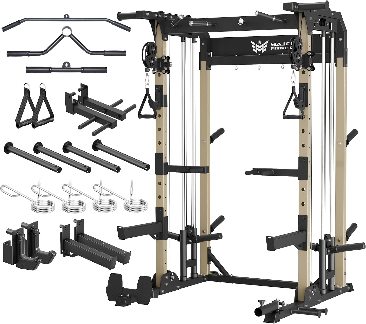 MAJOR FITNESS F22 Power Rack, 1600l... – 7182AZrmXkL._AC_SL1500_.jpg