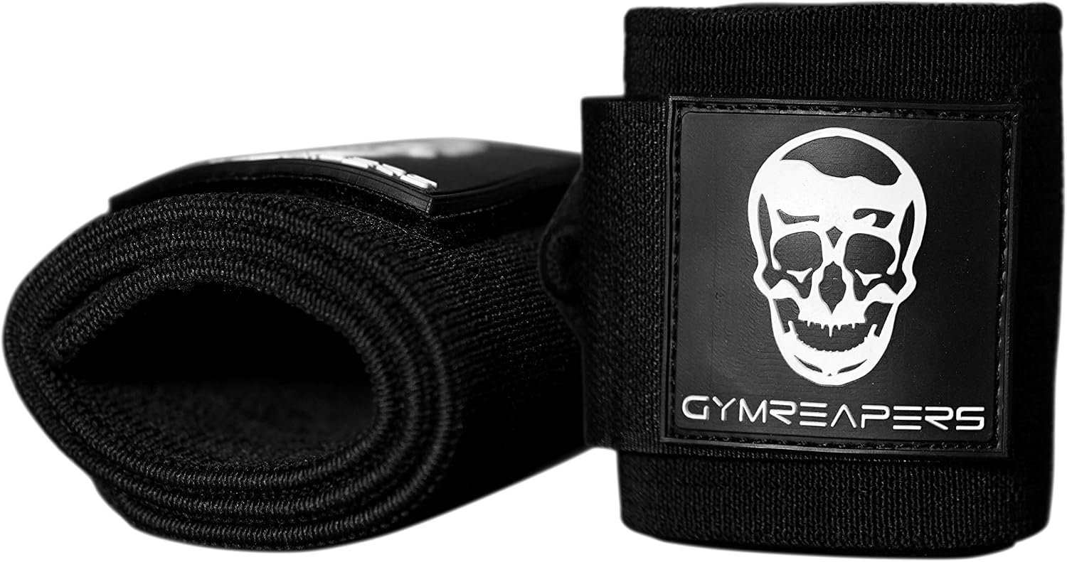 Wrist Wraps Weightlifting - Stiff Heavy Duty 18 inch Wraps With Thick Thumb Loop For Powerlifting, Bodybuilding, Cross Training, & Heavy Presses - Image 2