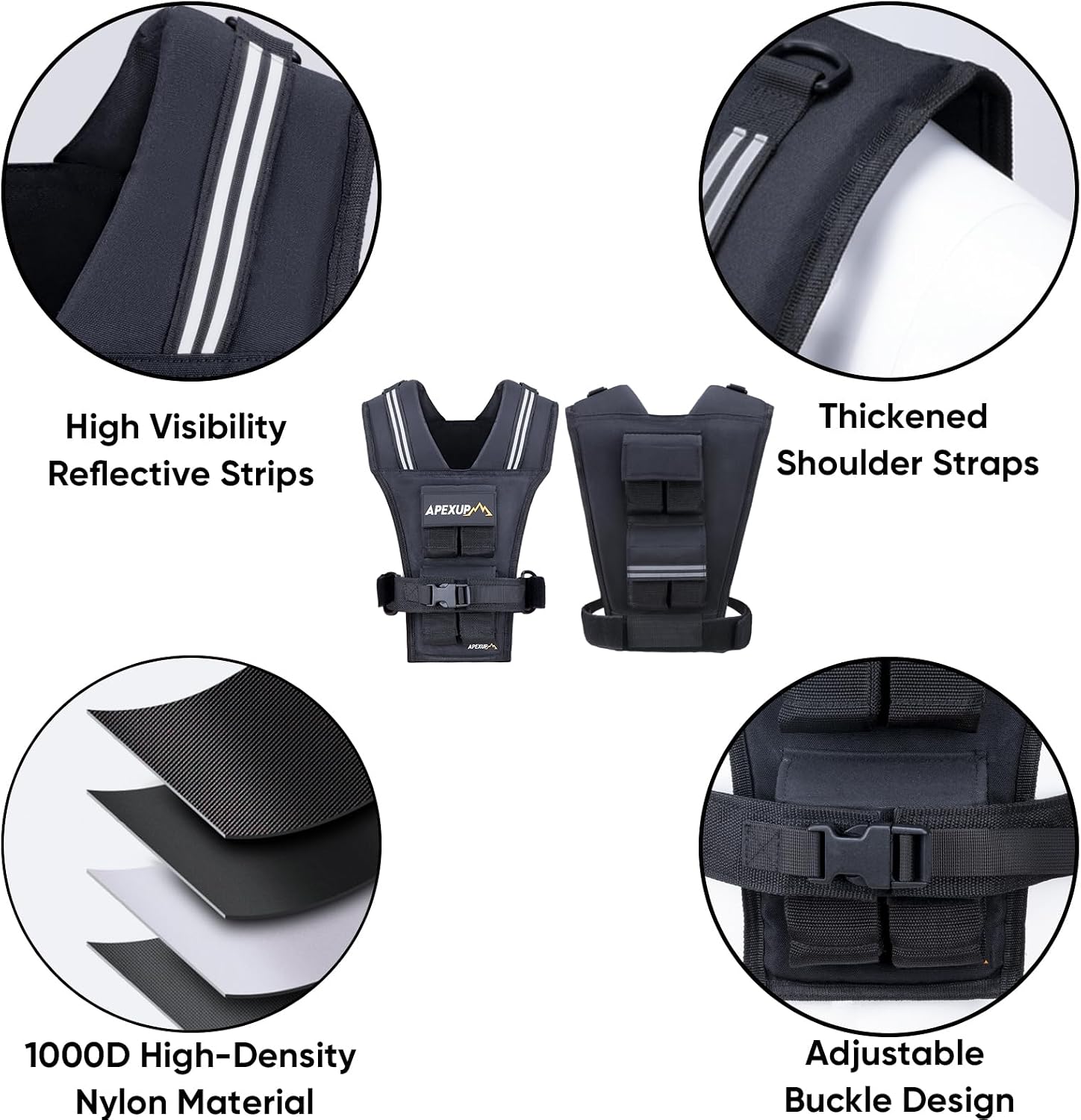 APEXUP Weighted Vest Men, Adjustabl... – 71By3Nc69dL._AC_SL1500_.jpg