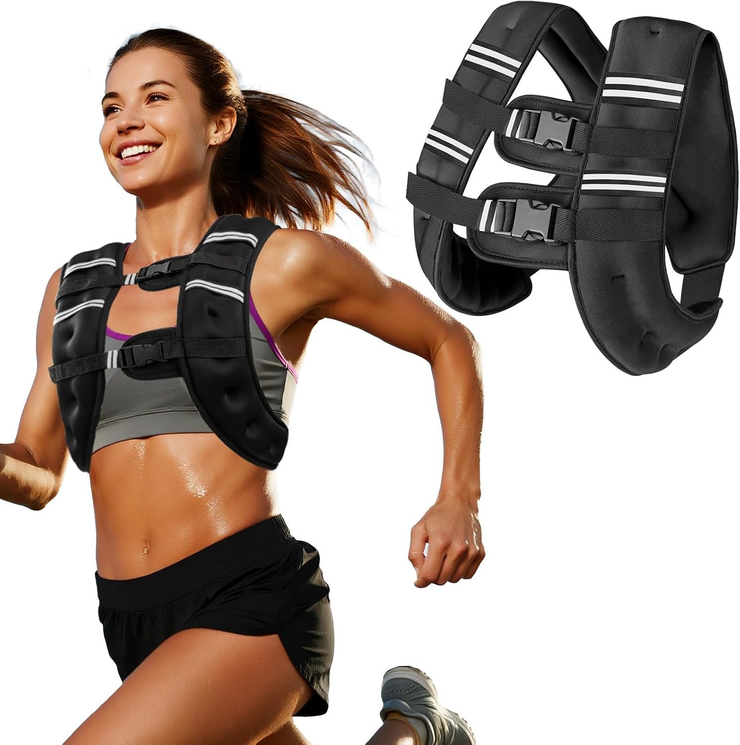 Zikopomi Weighted Vest Woman Man, 6...
