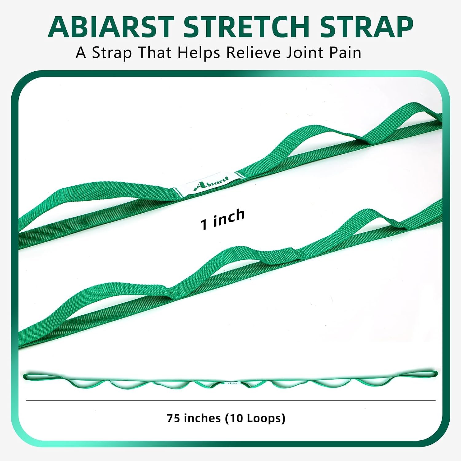 Abiarst Stretching Strap Yoga Strap... – 71EOLBMtrqL._AC_SL1500_.jpg