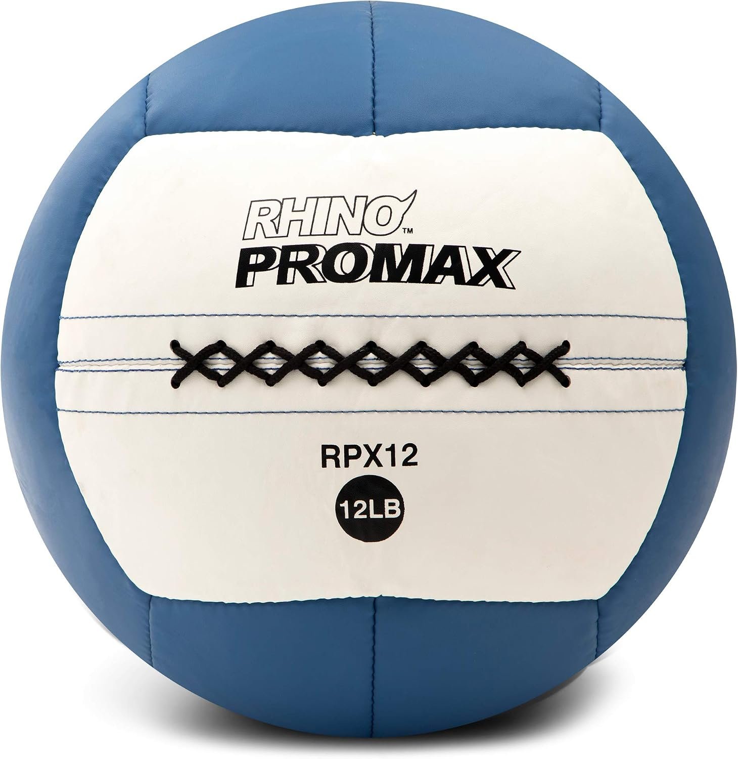 Champion Sports RPX12 Rhino Promax Slam Balls, 12 lb, Soft Shell with Non-Slip Grip, Medicine Wall Exercise Ball for Weightlifting, Plyometrics, Cross Training, & Home Gym Fitness