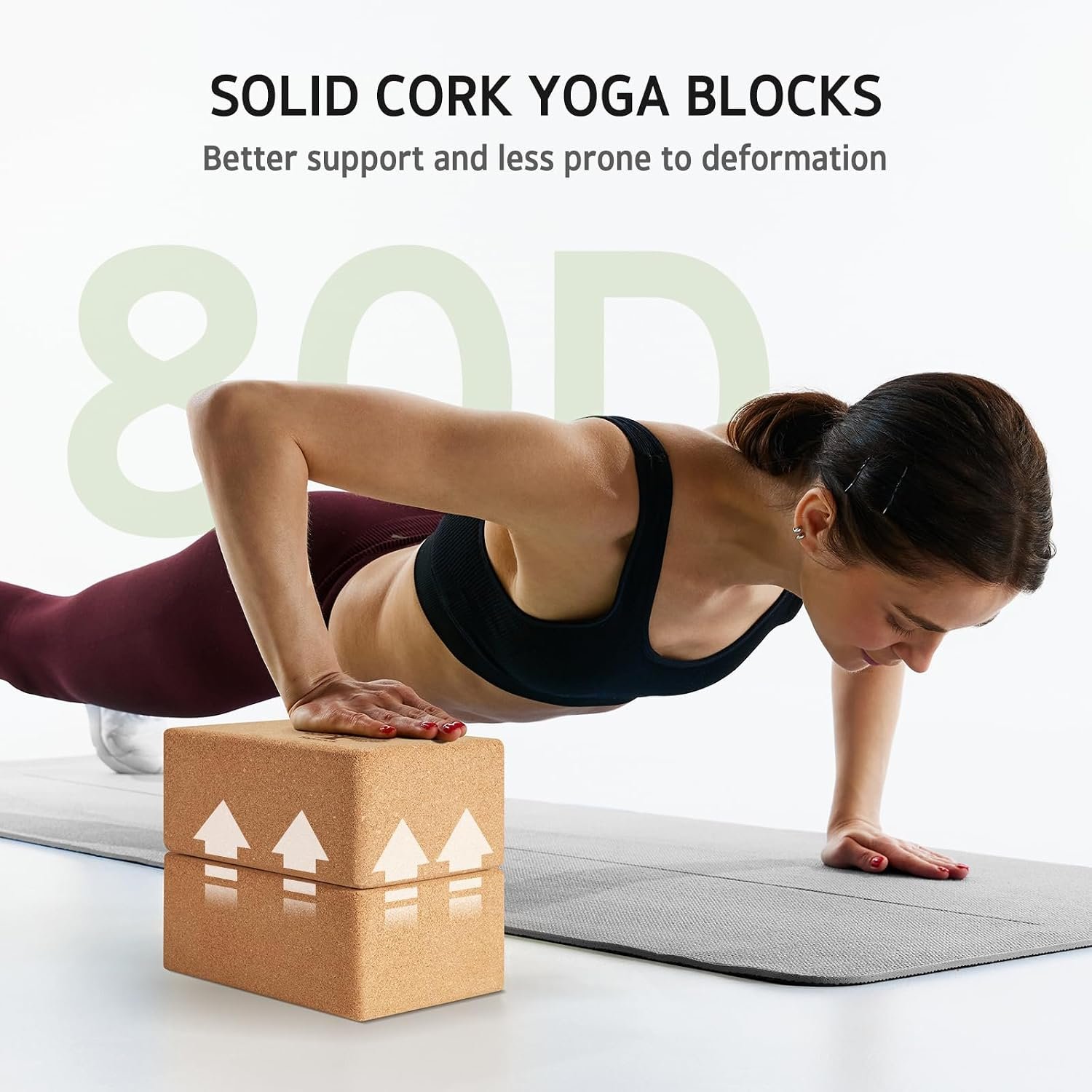 Syntus Yoga Block & Strap Set for Fitness, Pilates, Stretching and Toning - Image 6