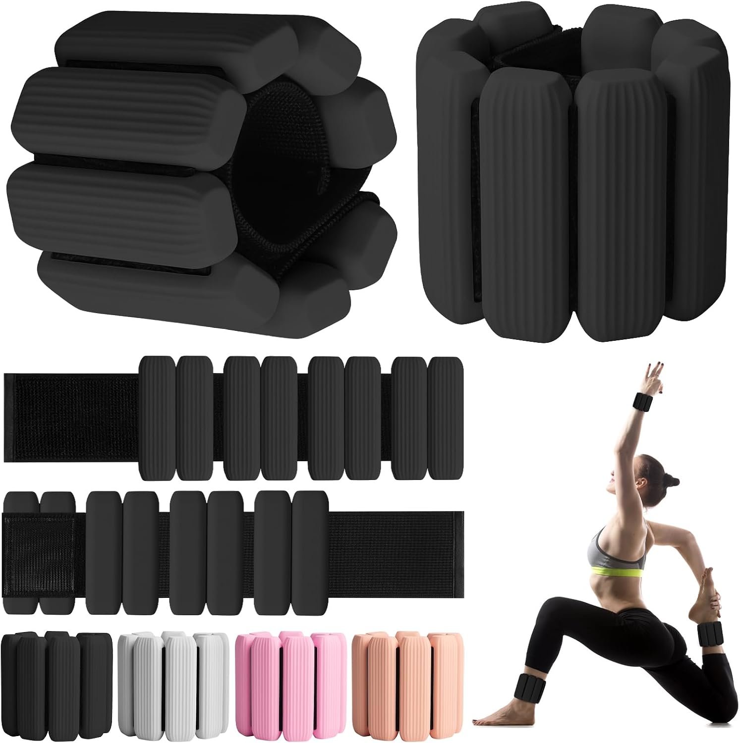 Wrist Weights, 2Pack Adjustable Wea... – 71JxvewONNL._AC_SL1500_.jpg