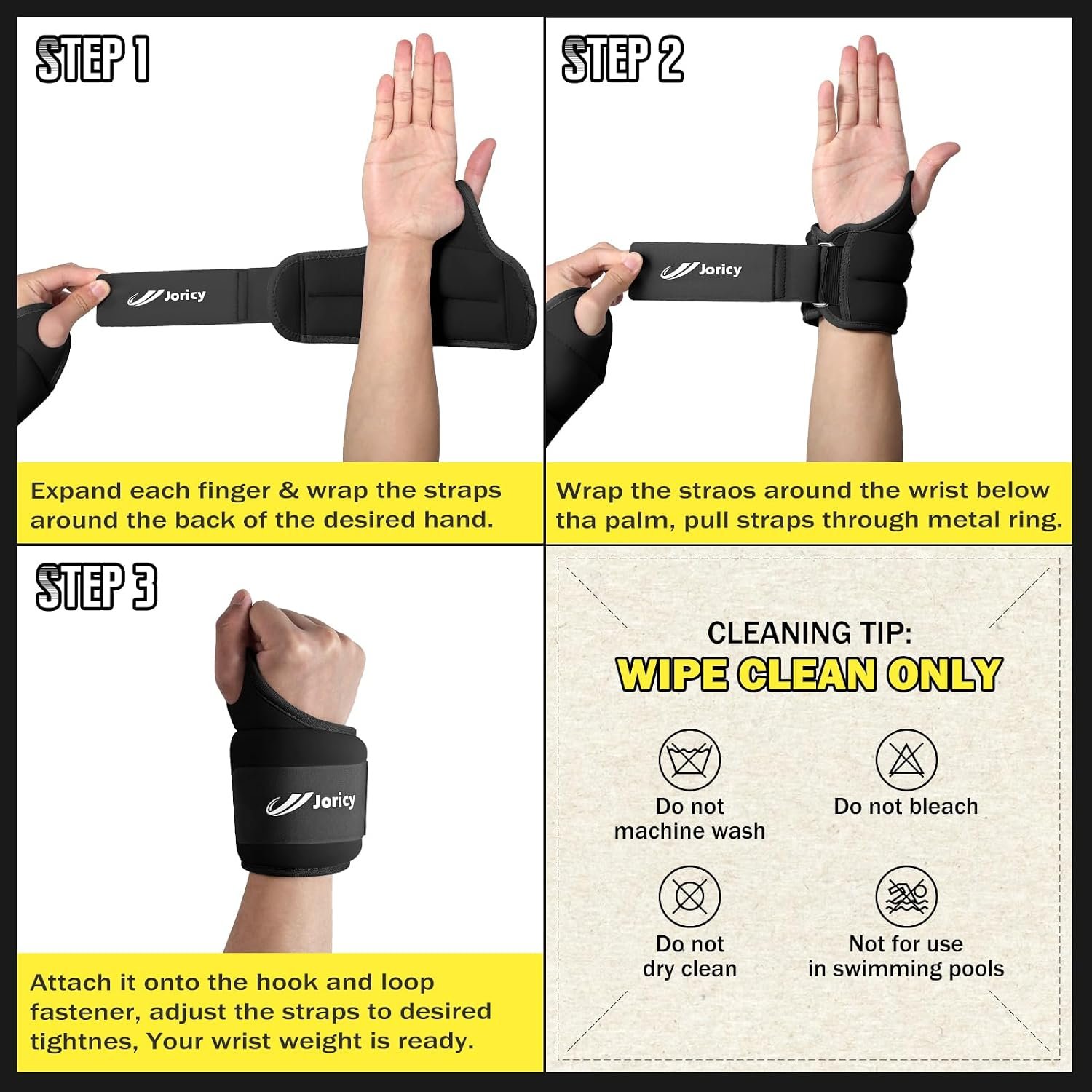 Wrist Weights with Thumb Loops Lock... – 71KkmouOjZL._AC_SL1500_.jpg