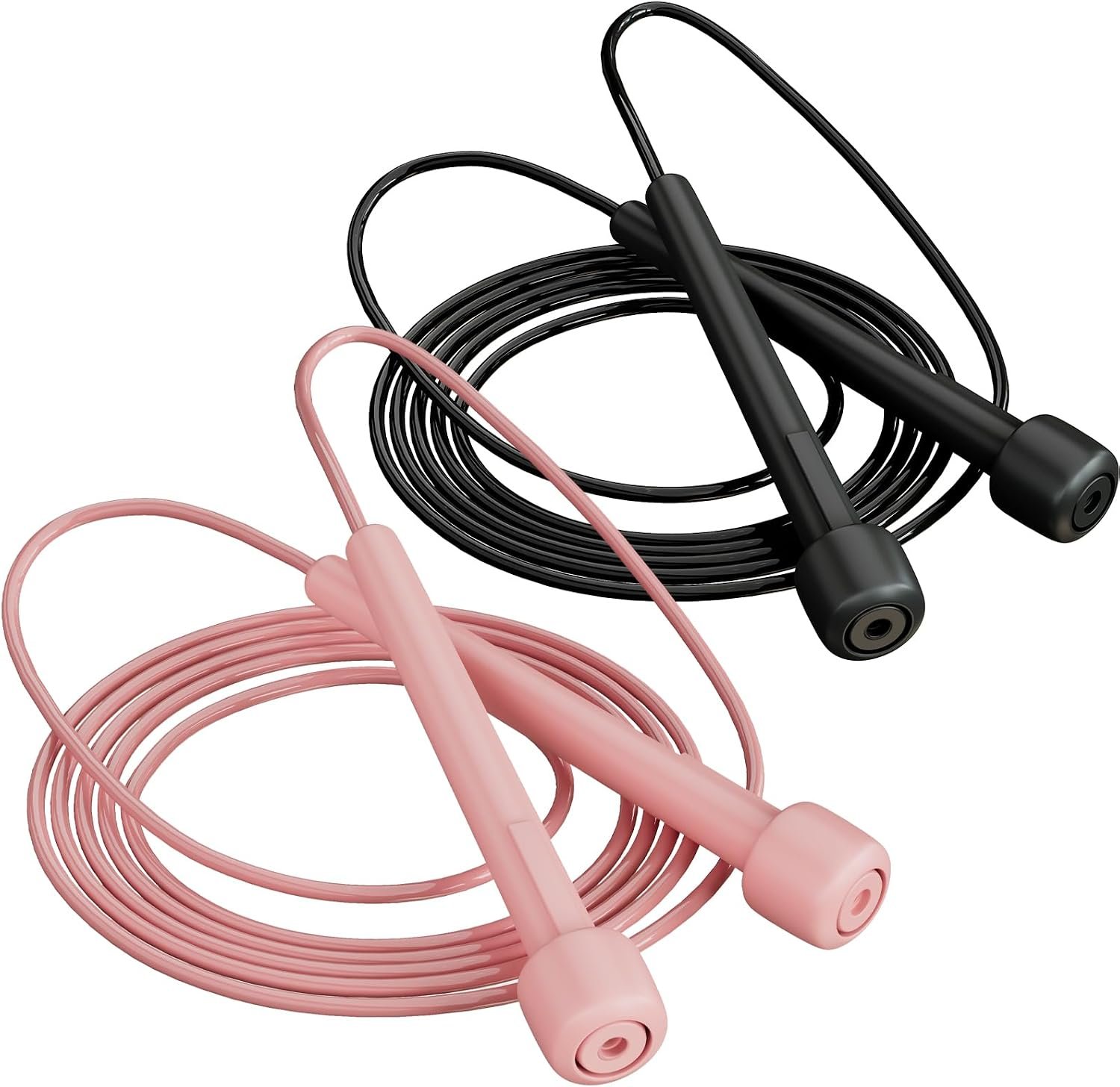 2 Pack Jump Rope for Fitness, Speed...