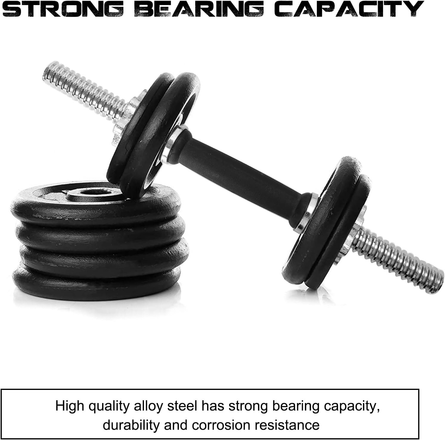 Threaded Dumbbell Rubber/Chrome Han... – 71LL6A-6njL._AC_SL1500_.jpg