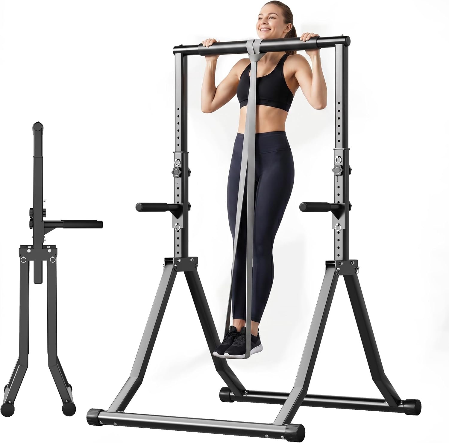 Foldable Pull Up Bar Station 66.1&#...