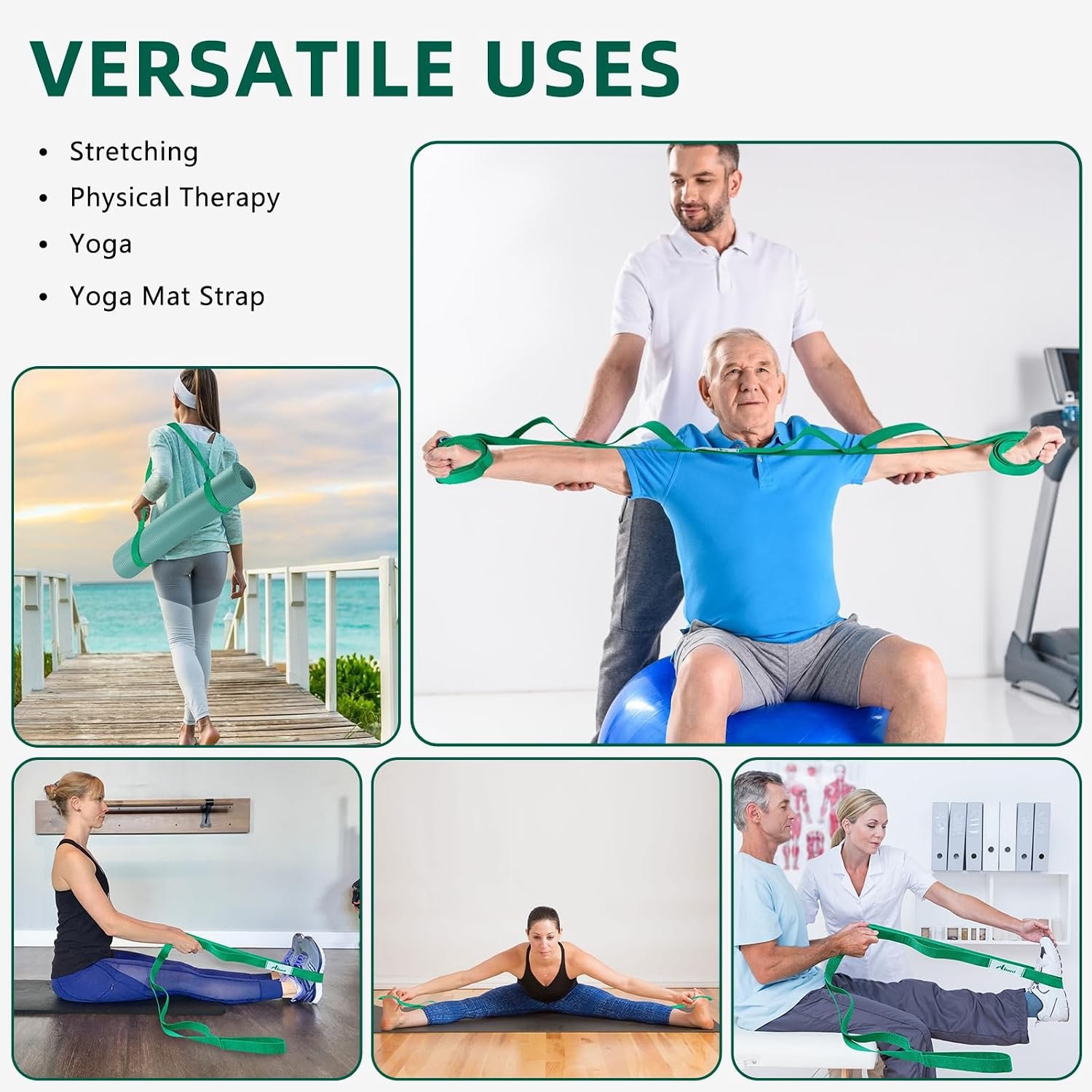 Abiarst Stretching Strap Yoga Strap... – 71PQ4fDzp5L._AC_SL1500_.jpg