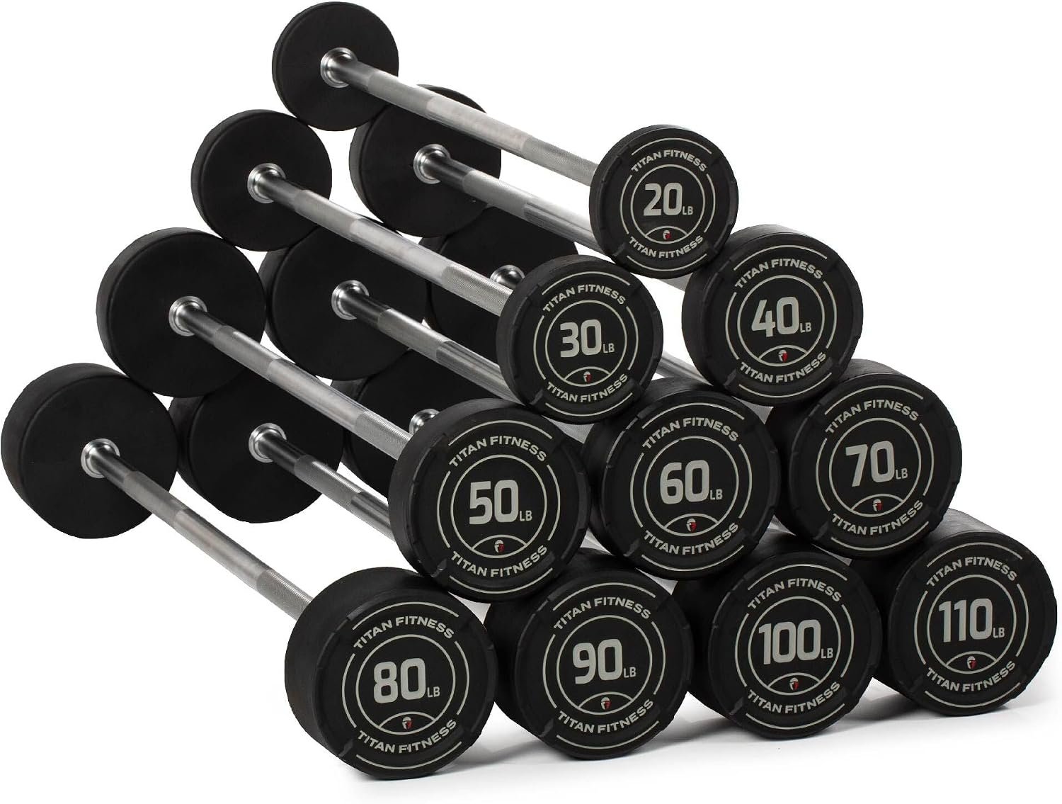 Titan Fitness Rubber Fixed Barbells... – 71RaTY6xqL._AC_SL1500_.jpg