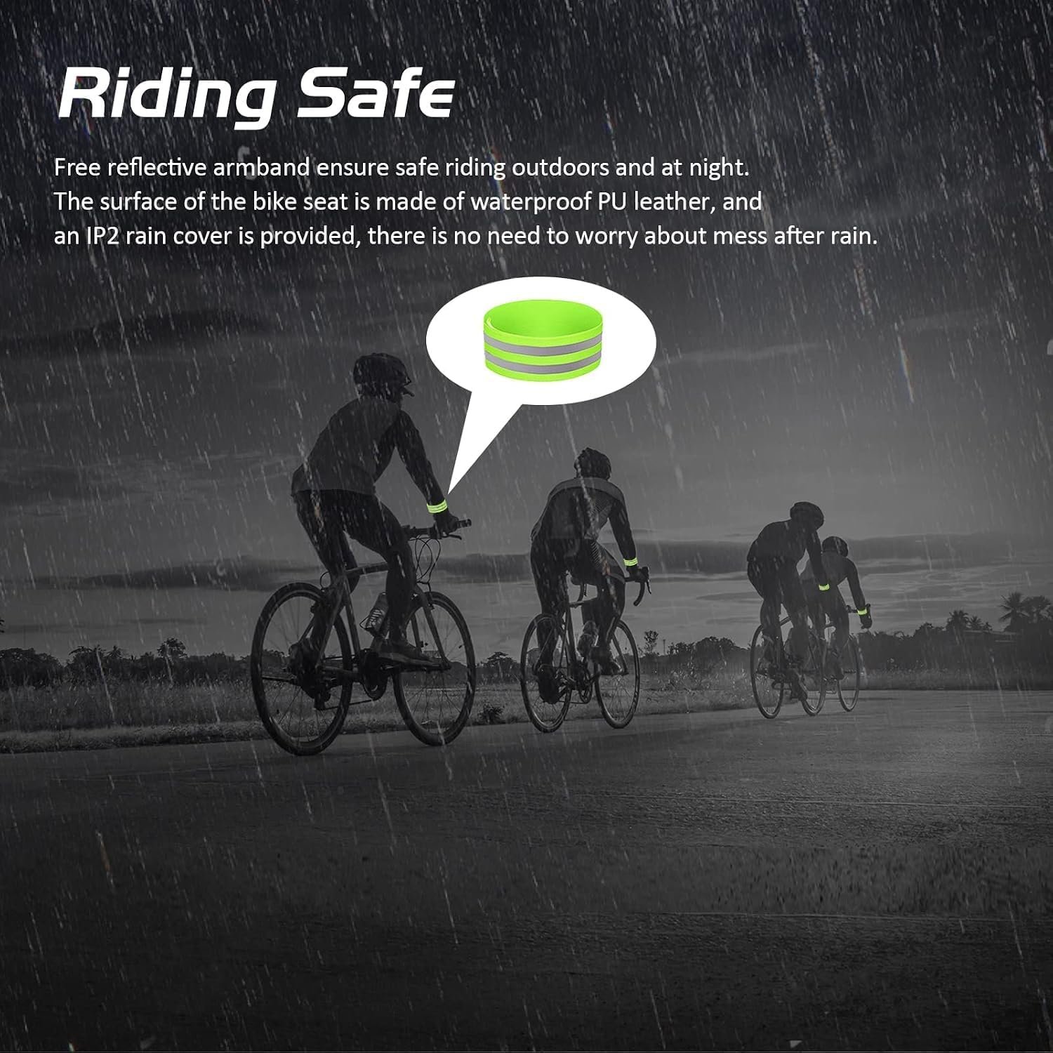 Bicycle Seat, Bike Seat for Women Men Extra Comfort Wide, Oversized Comfortable Seats Saddle for Peloton Bikes, Fit for Exercise Bikes, Electric Bikes, Mountain Bikes, Cruiser Bikes - Image 11