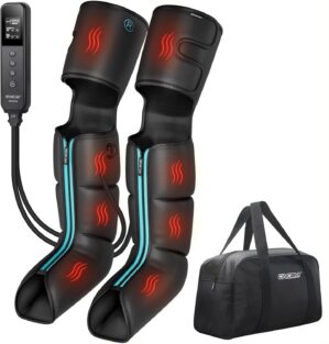 CINCOM Leg Massager with Heat and A...
