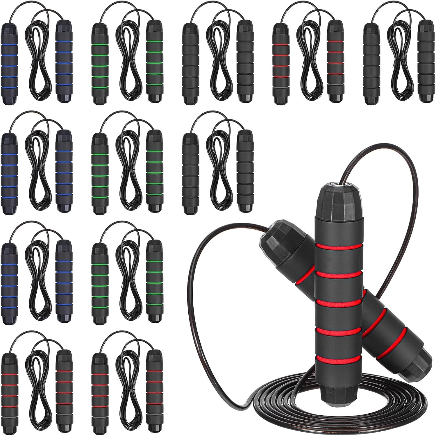 12 Pieces Jump Rope for Fitness wit... – 71VxvNP9x9L._AC_SL1500_.jpg