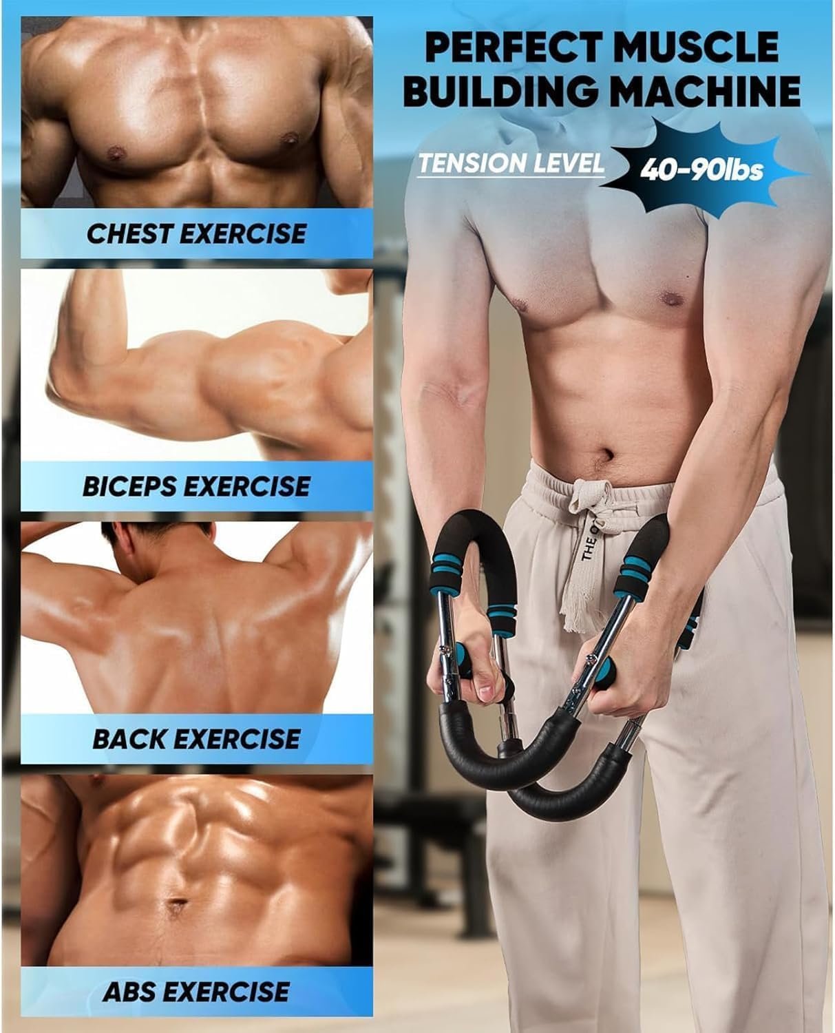 LYKAN Twister Arm Trainer, 40-100lb... – 71XZRie2lbL._AC_SL1500_.jpg