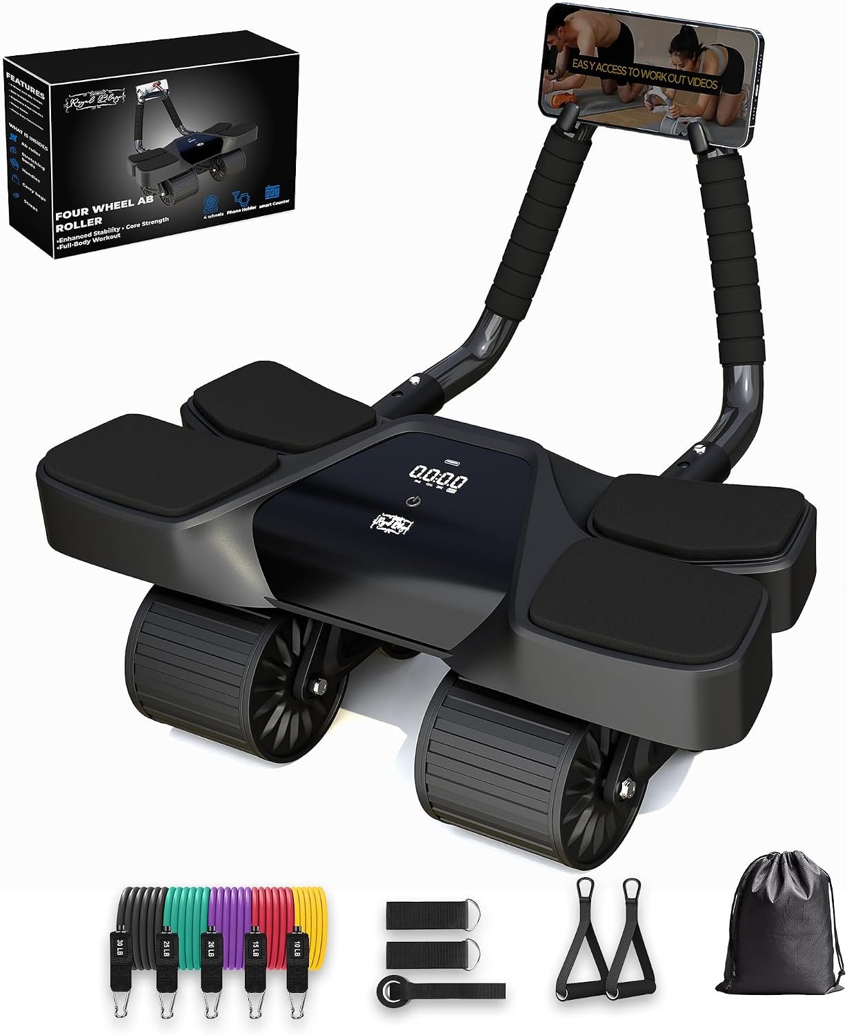 Ab Roller Home Gym Equipment – 4 ... – 71YUP15ZrQL._AC_SL1500_.jpg