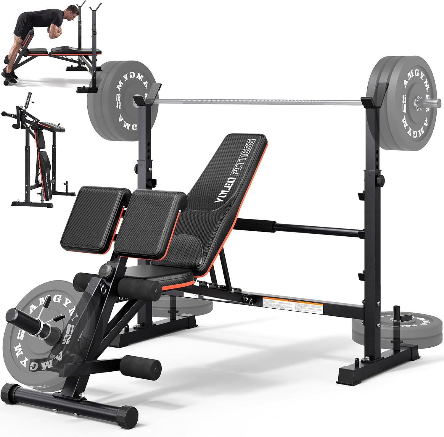 YOLEO Olympic Weight Bench, Adjusta... – 71YopSvgRWL._AC_SL1500_.jpg