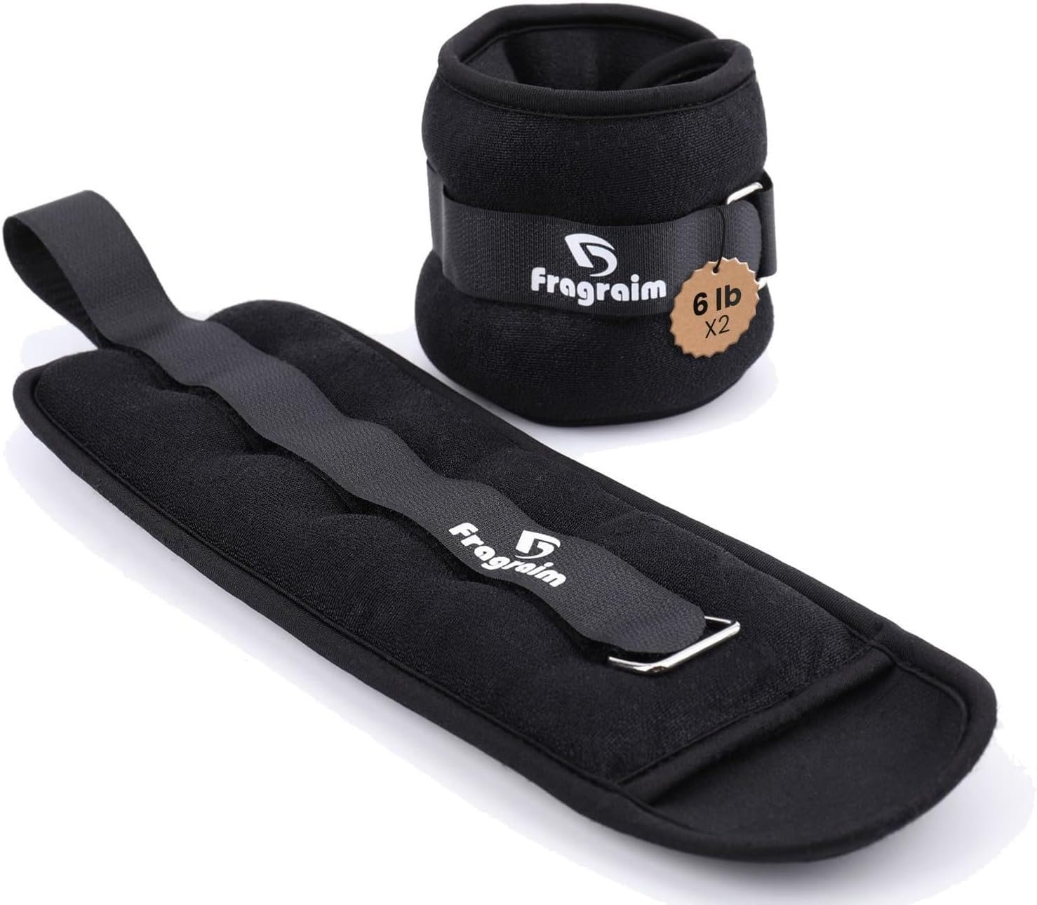 Ankle Weights for Women and Men - 1/2/3/4/6/8/10/12/15/20 LB Pair Options