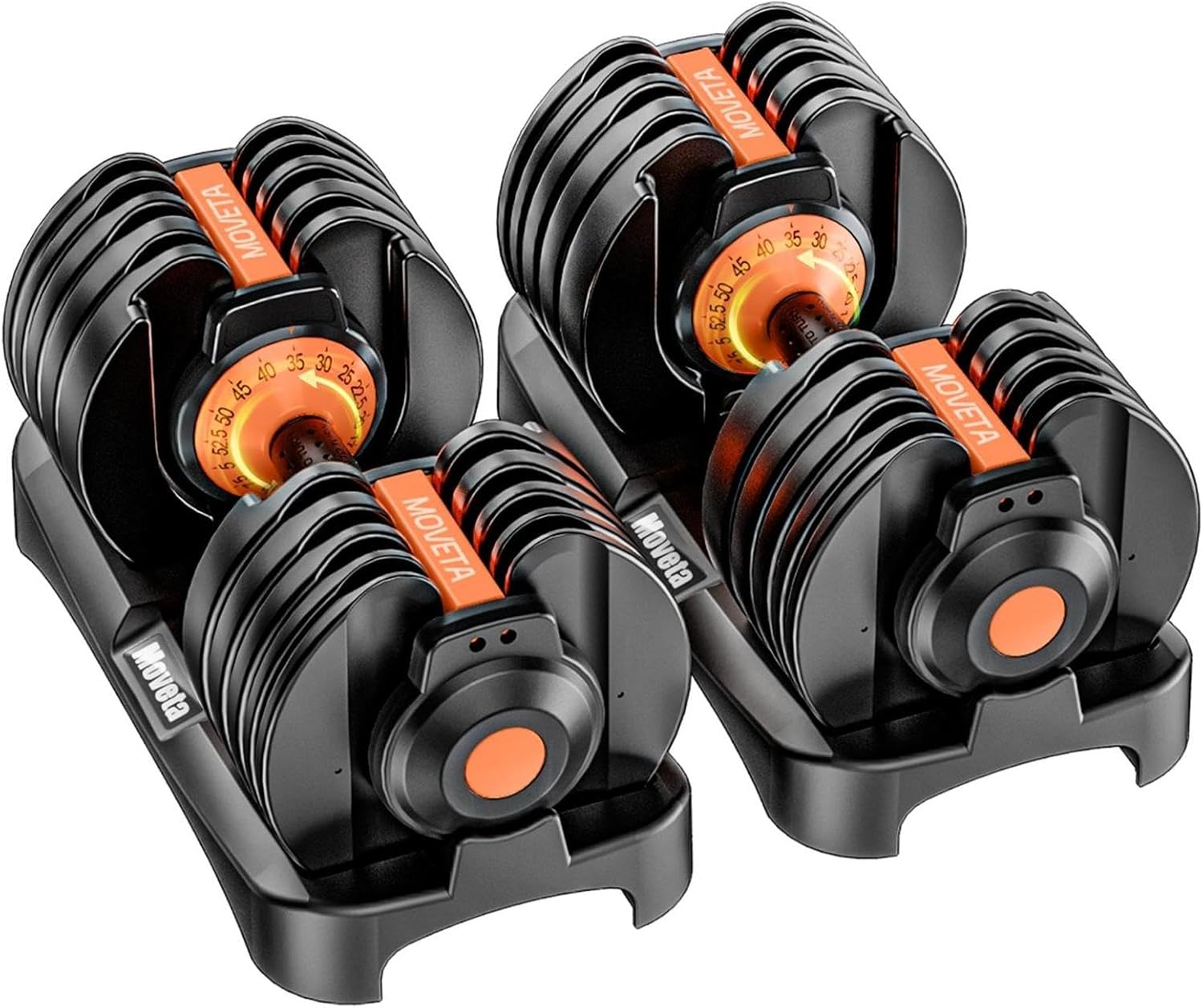 Adjustable Dumbbells Set of 2，Fre...