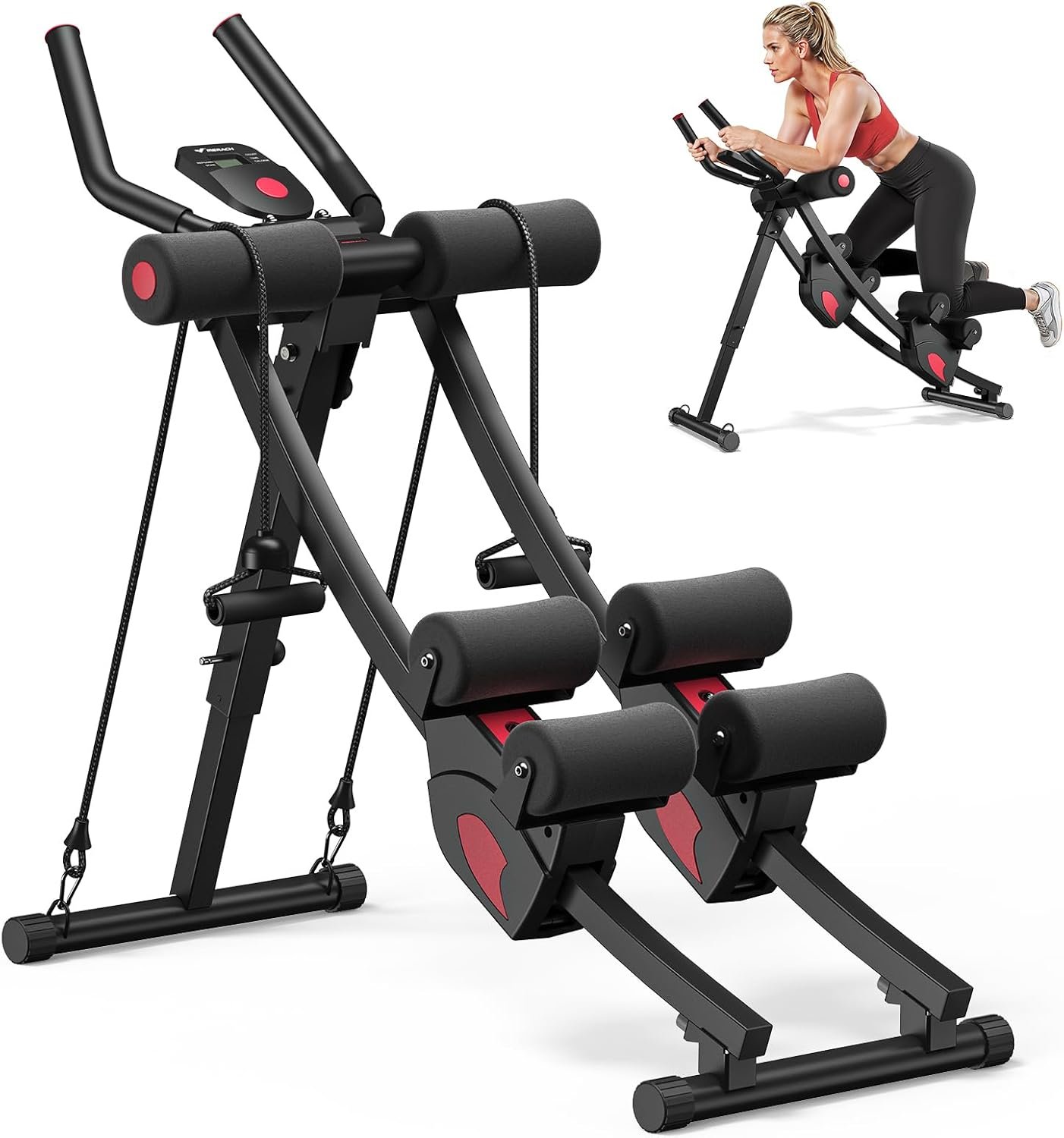 MERACH Ab Machine, Adjustable Ab Tr... – 71Zv9vxDZkL._AC_SL1500_.jpg