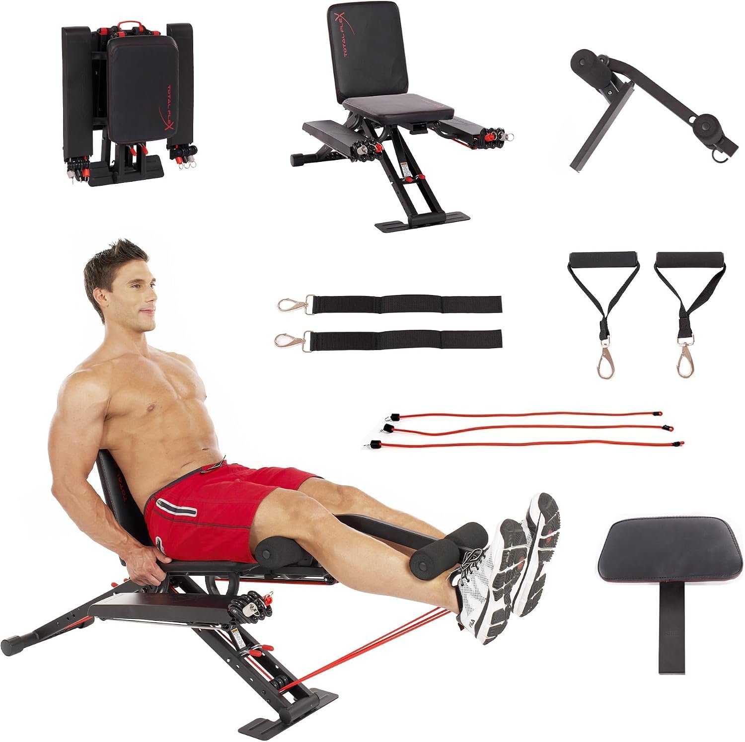 Total Flex Compact Design, Home Gym...