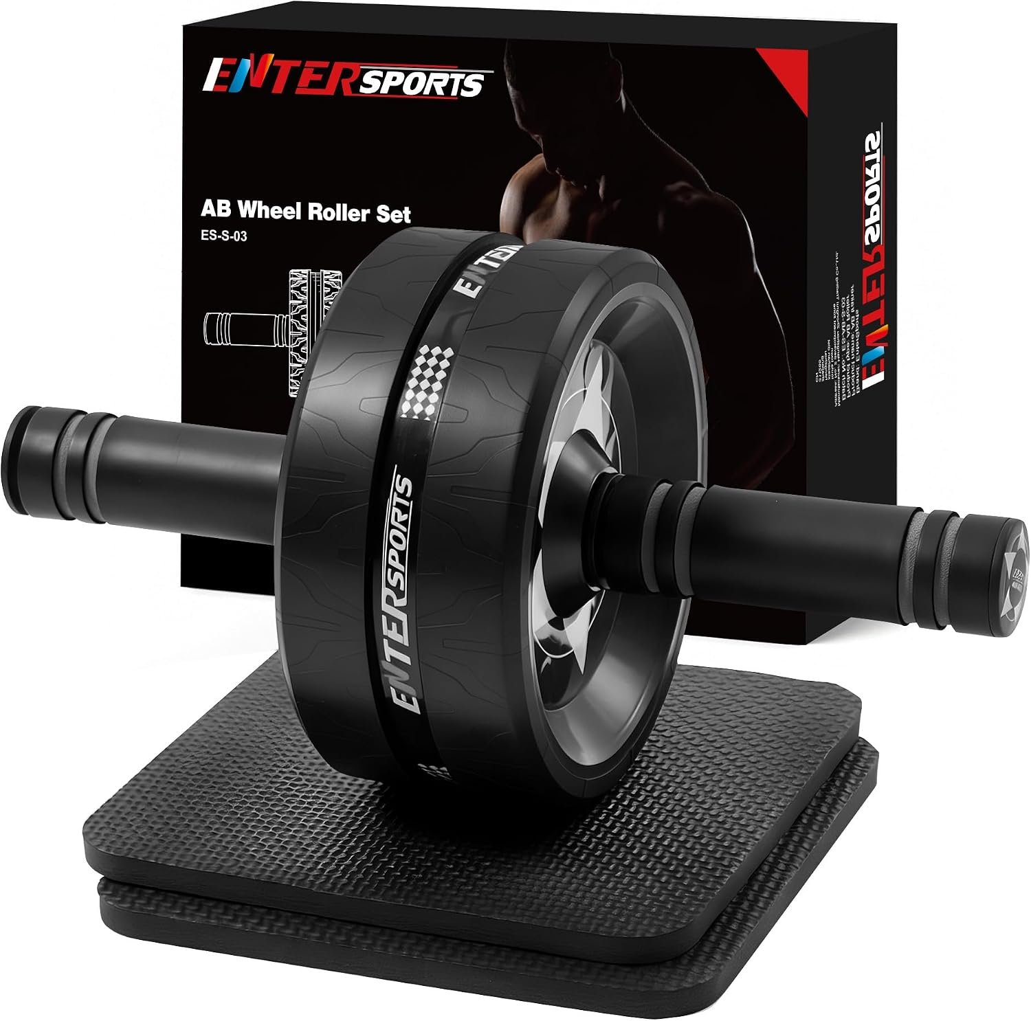Ab Roller Wheel for Abs Workout wit...