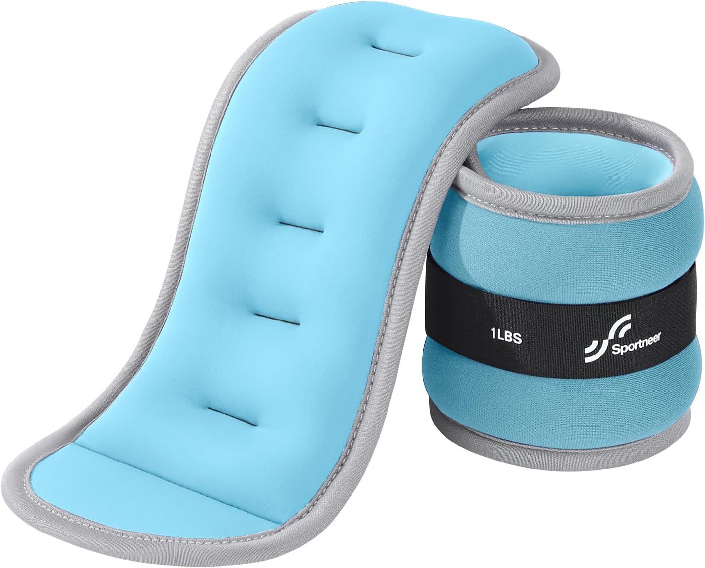Sportneer Ankle Wrist Weights for Women Men Pair of 1/2/4/6/10 LBS Options - Image 9