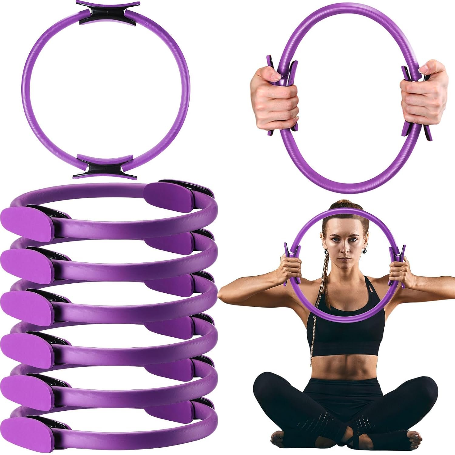 Syhood Pilates Ring 11. 81 Inch Pil... – 71f1bI2NQKL._AC_SL1500_.jpg