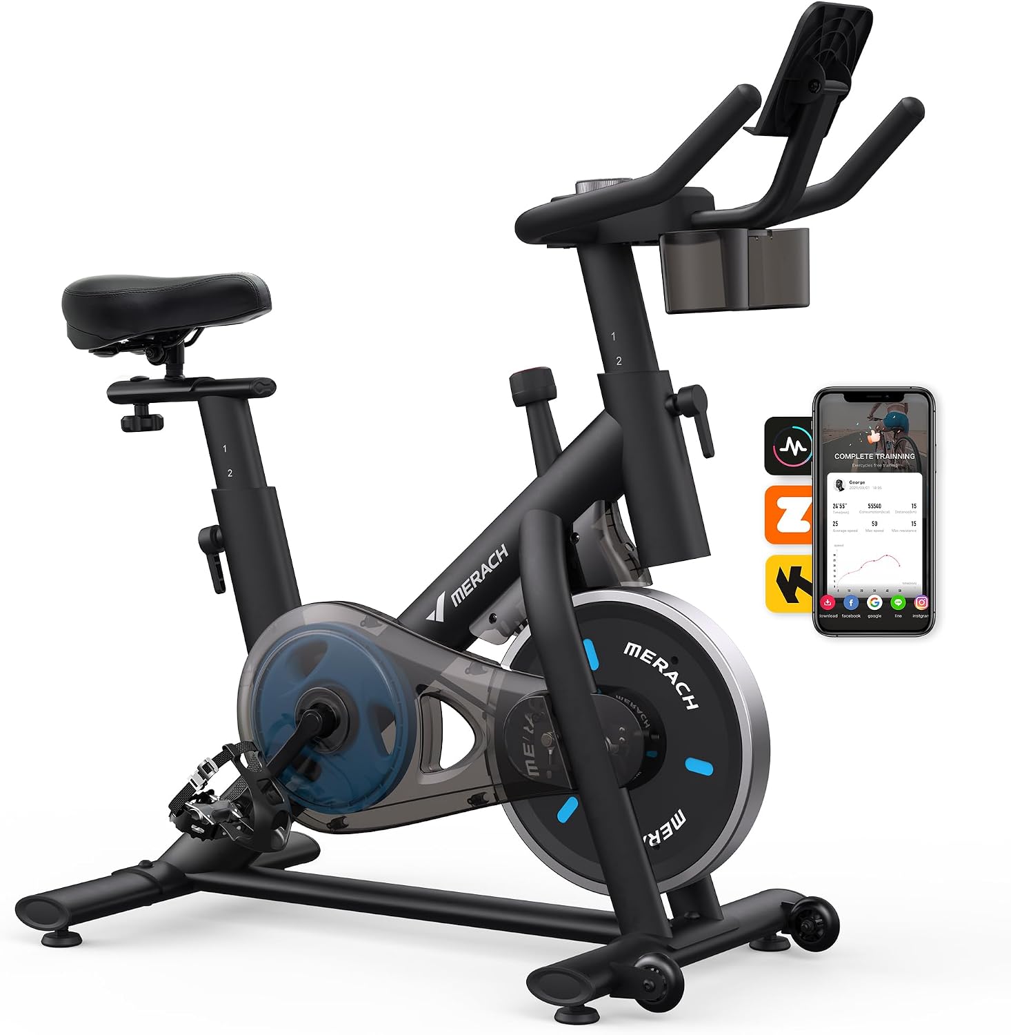 MERACH Exercise Bike, Magnetic Fric... – 71gzCwnK0dL._AC_SL1500_.jpg