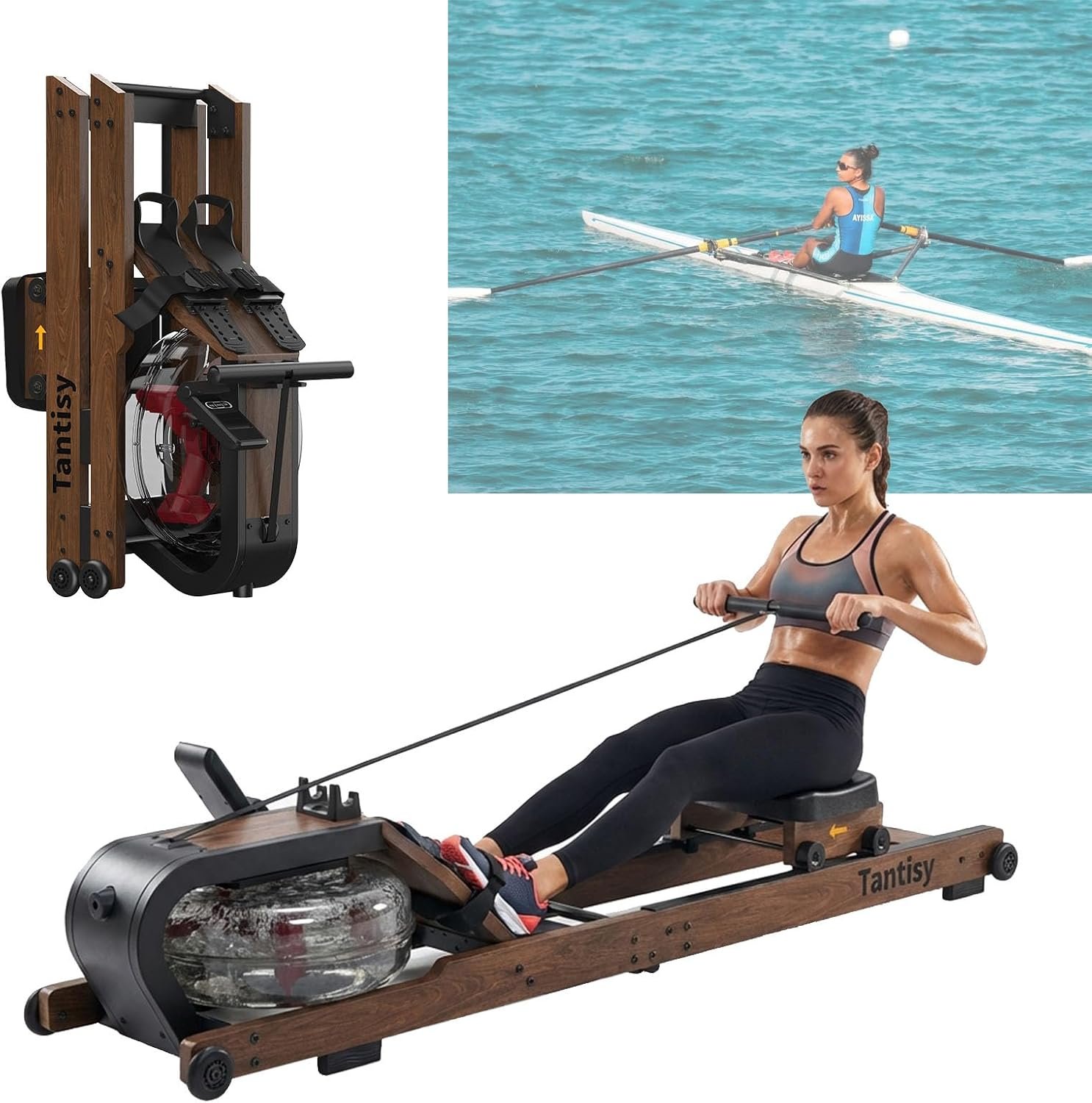 Foldable Rowing Machines for Home w...