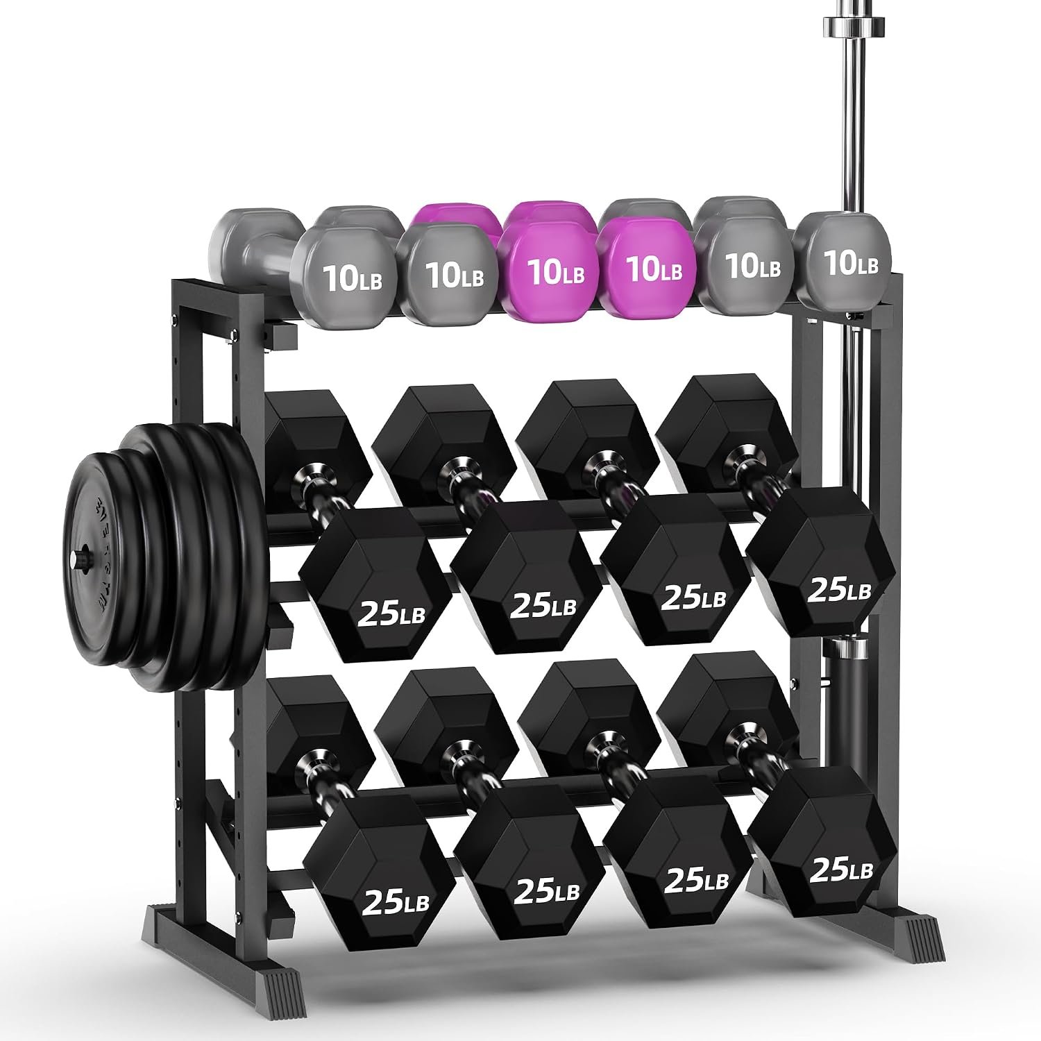 Dumbbell Rack, Heavy Duty Weight St...