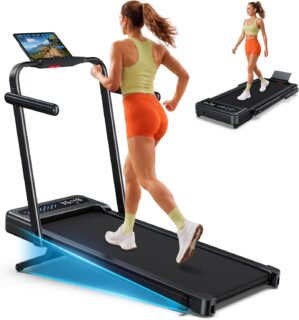 WELLFIT Walking Pad with 12% Auto I...