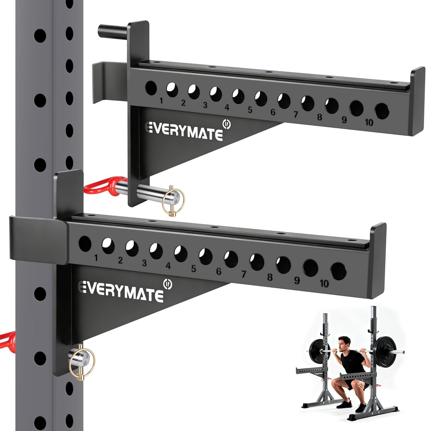 EVERYMATE Safety Spotter Arms, Fits... – 71oZKiLCN4L._AC_SL1500_.jpg