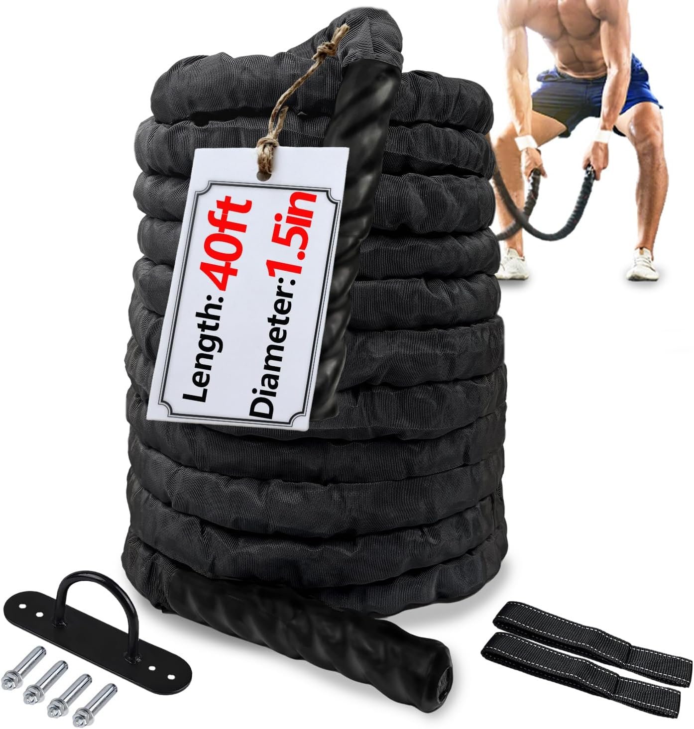 1.5 Inch 40ft Heavy Weighted Traini...