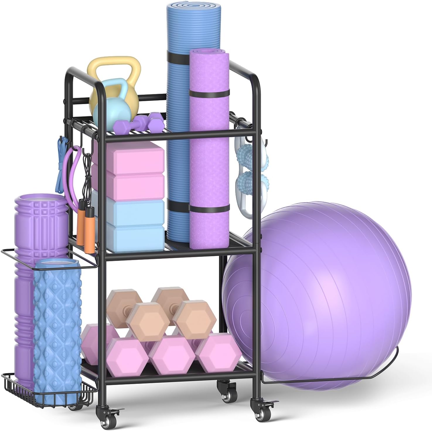Home Gym Storage Rack Exercise Equi... – 71p3tI9DDYL._AC_SL1500_.jpg
