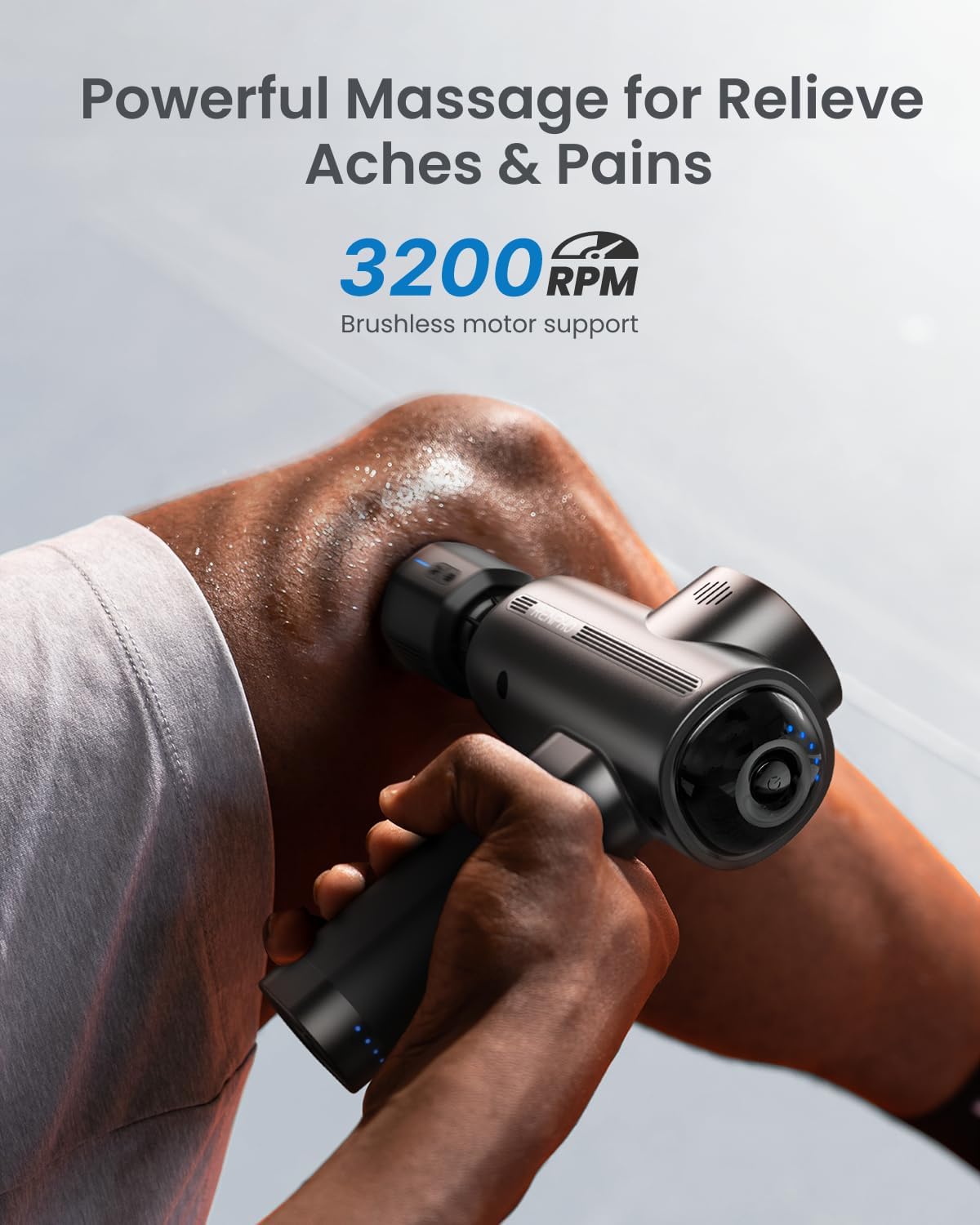 RENPHO Active Thermacool Massage Gun Deep Tissue with Heat & Cold, 5 Speeds - Image 5