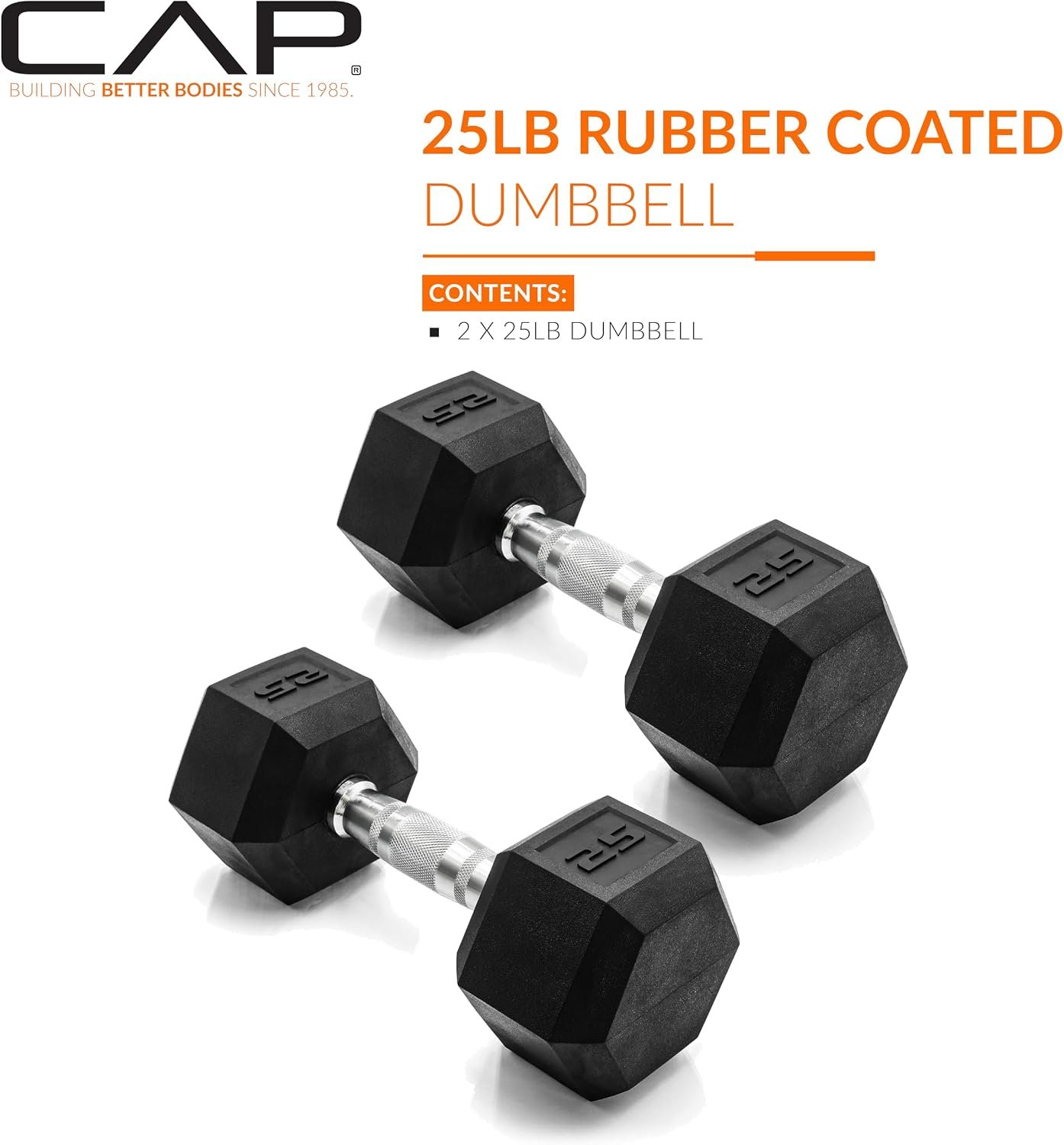 CAP Rubber Coated Dumbbell Weights,... – 71rn7TVnvXL._AC_SL1500_.jpg