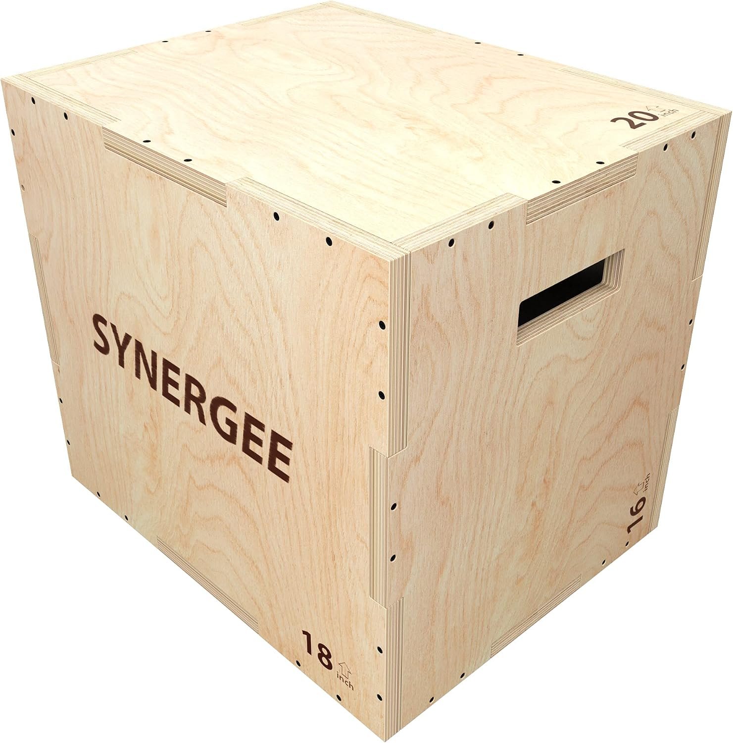 Synergee 3 in 1 Wood Plyo Box – M...