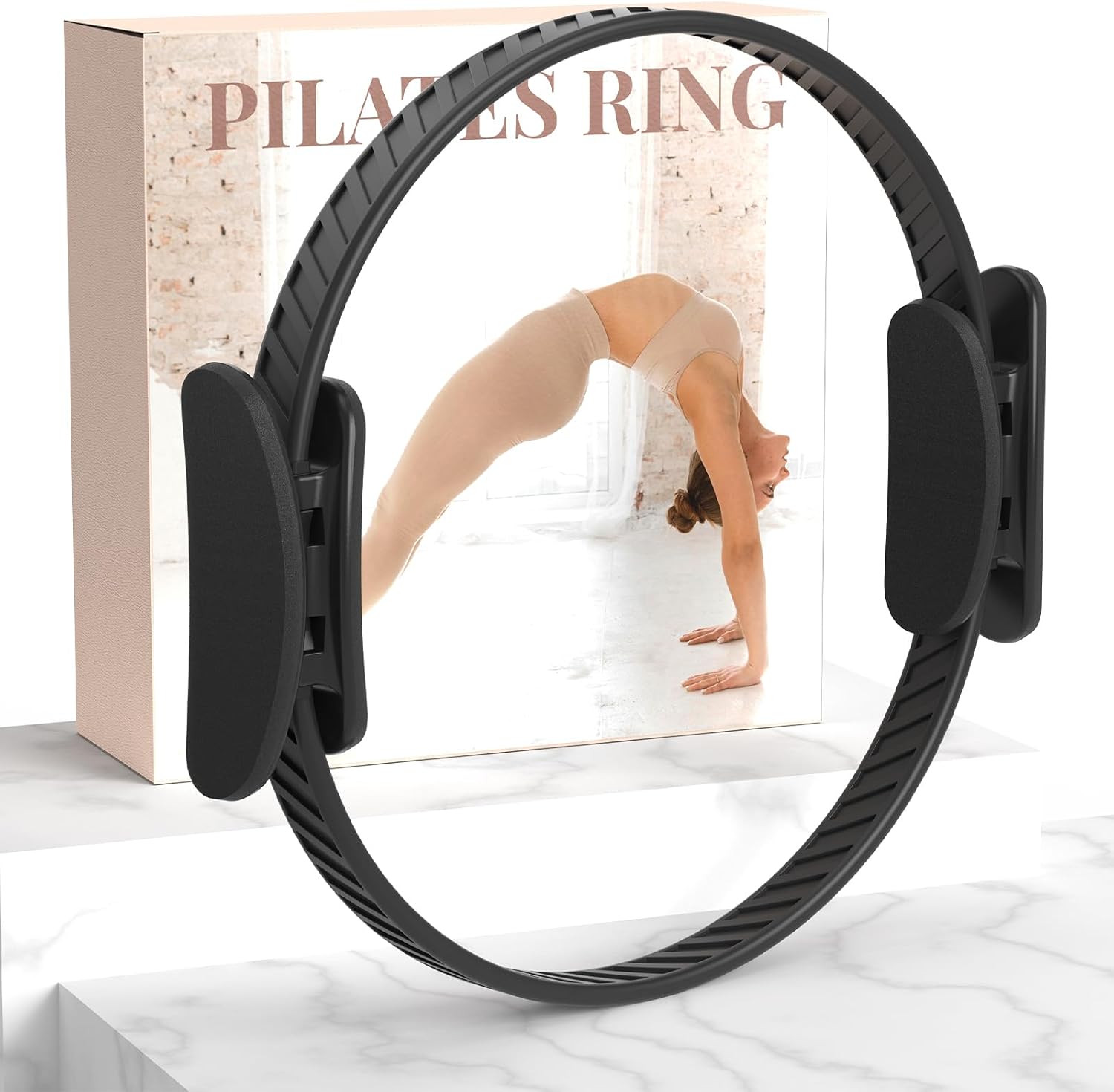 JKSHMYT Pilates Ring, 14.5 inch Mag...