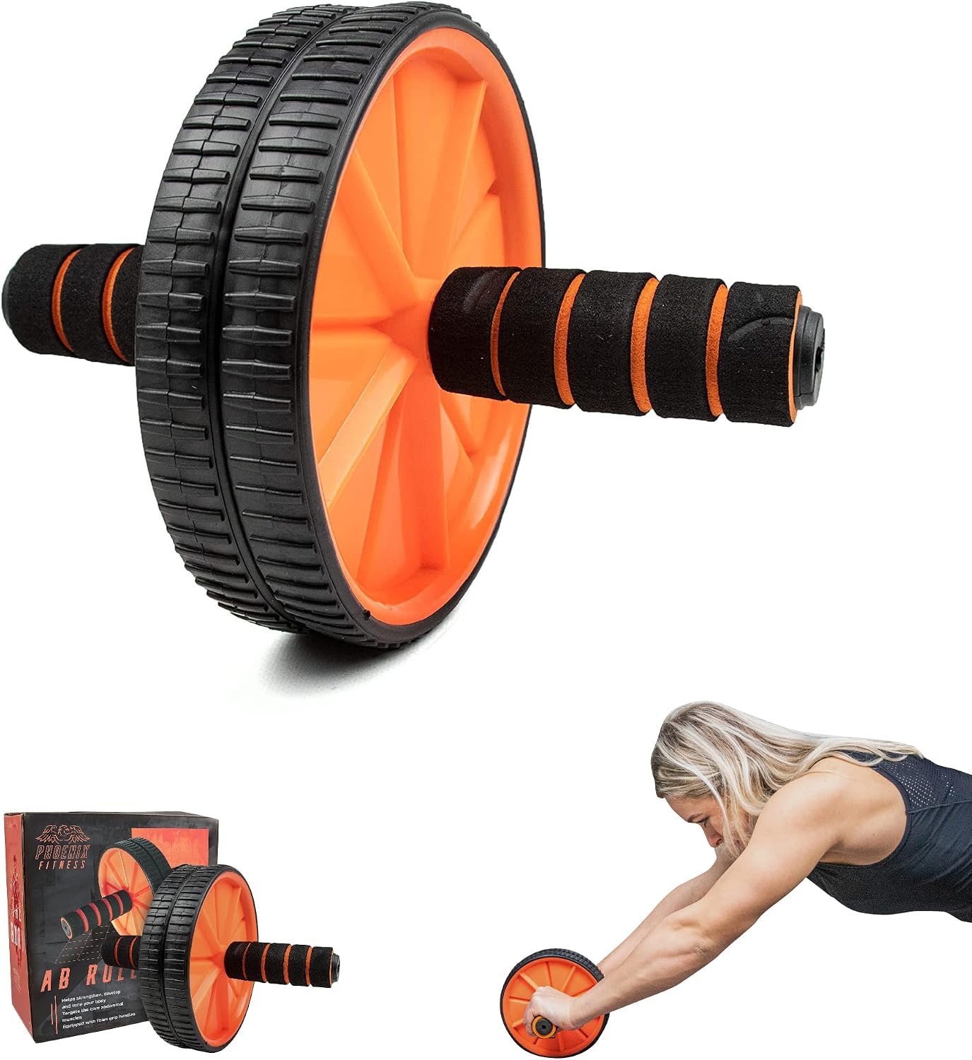 Phoenix Fitness Abs Exercise Roller...