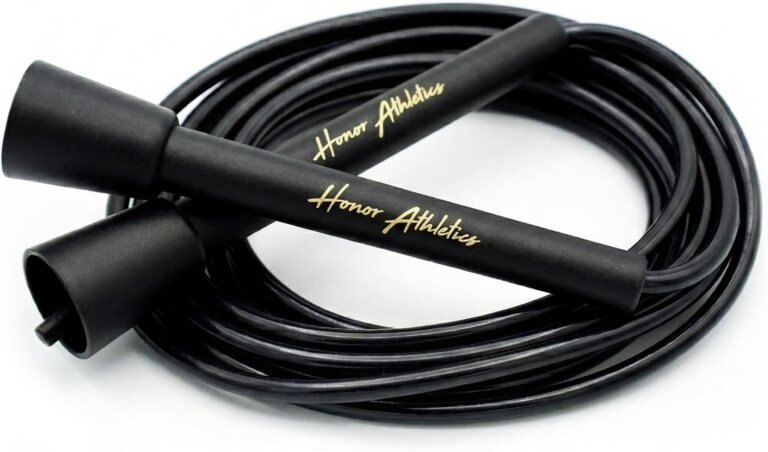 HONOR ATHLETICS Speed Rope, Skipping Rope - Best for Double Under, Boxing, MMA, Cardio Fitness Training Condition - Jump Rope