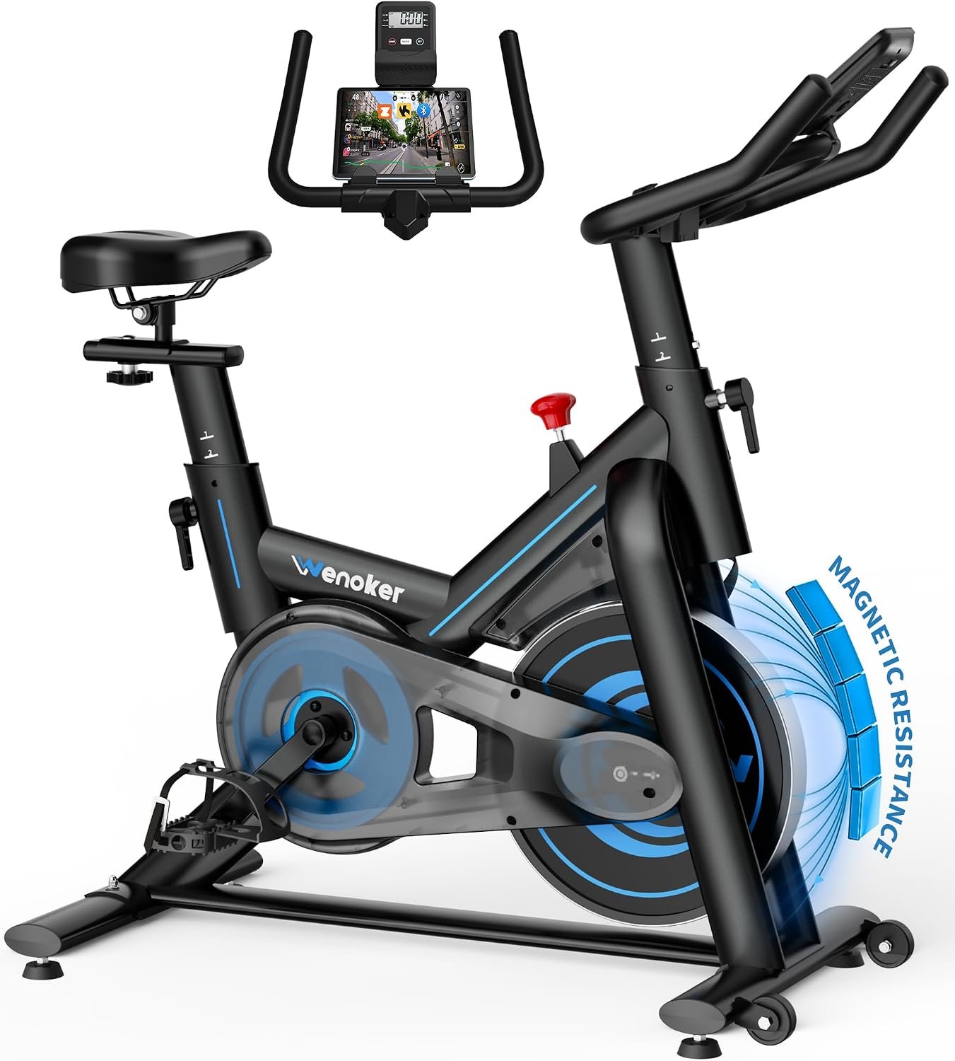 Wenoker Magnetic Exercise Bike,Stat... – 71tzl6QeKnL._AC_SL1500_.jpg