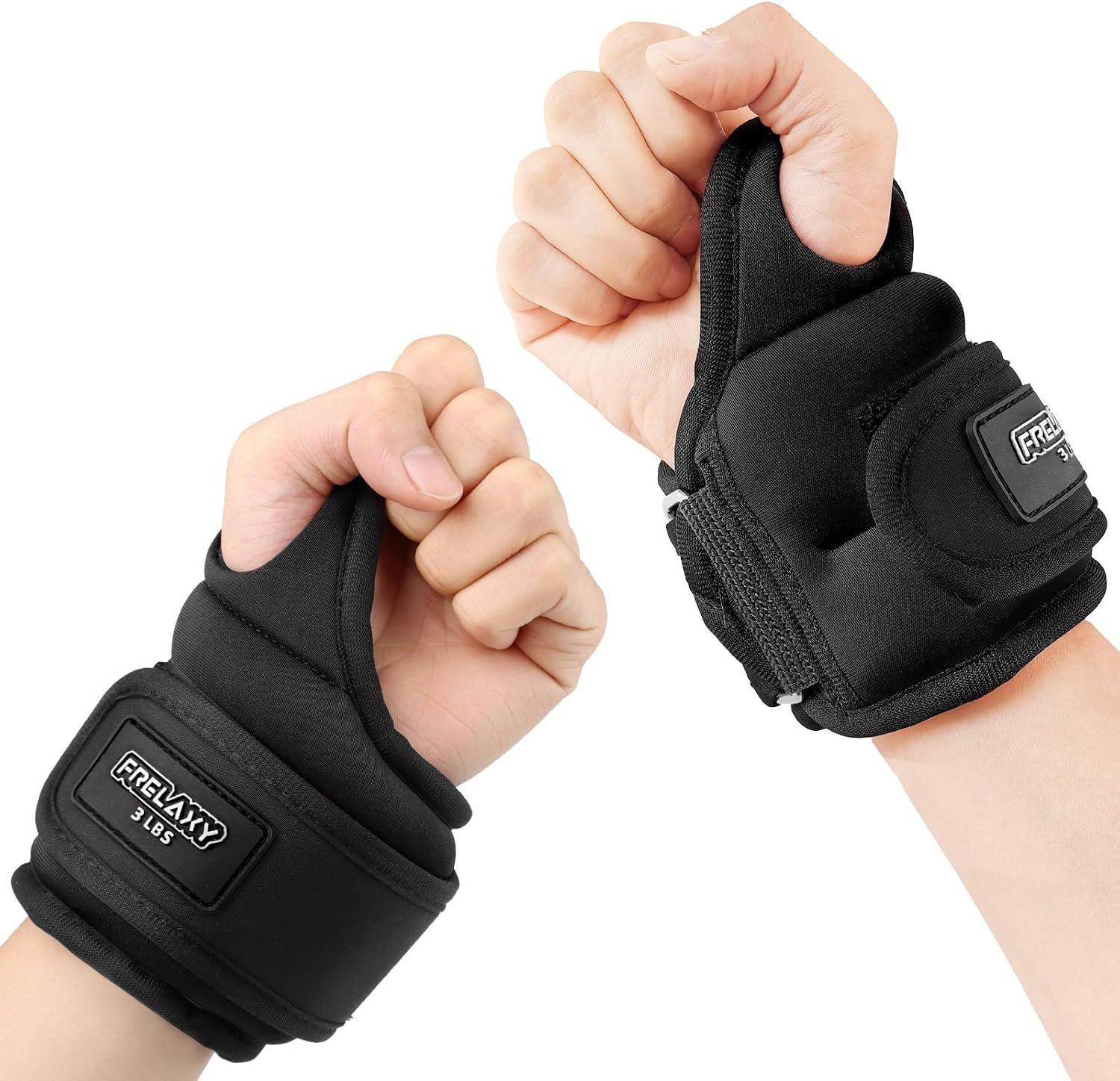 Frelaxy Wrist Weights with Thumb Lo...