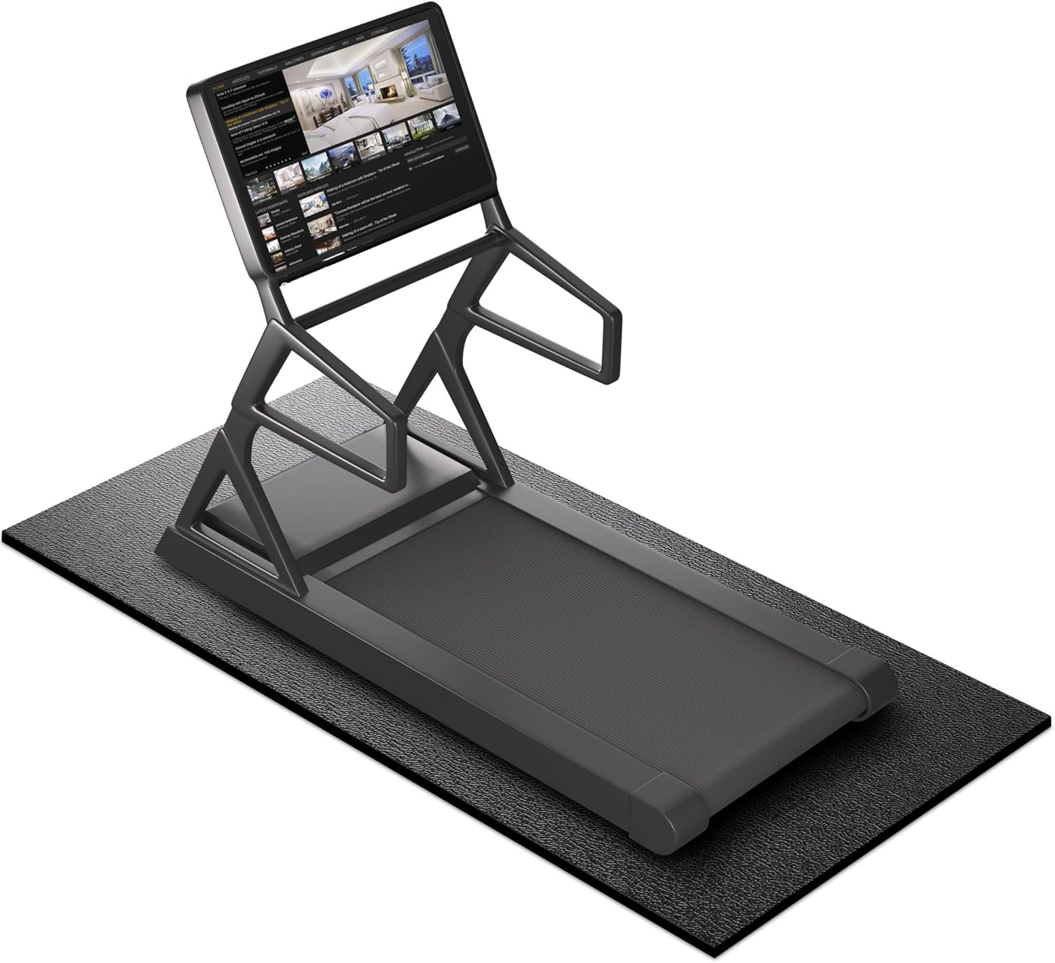 GymCope Treadmill Mat for Hardwood ...
