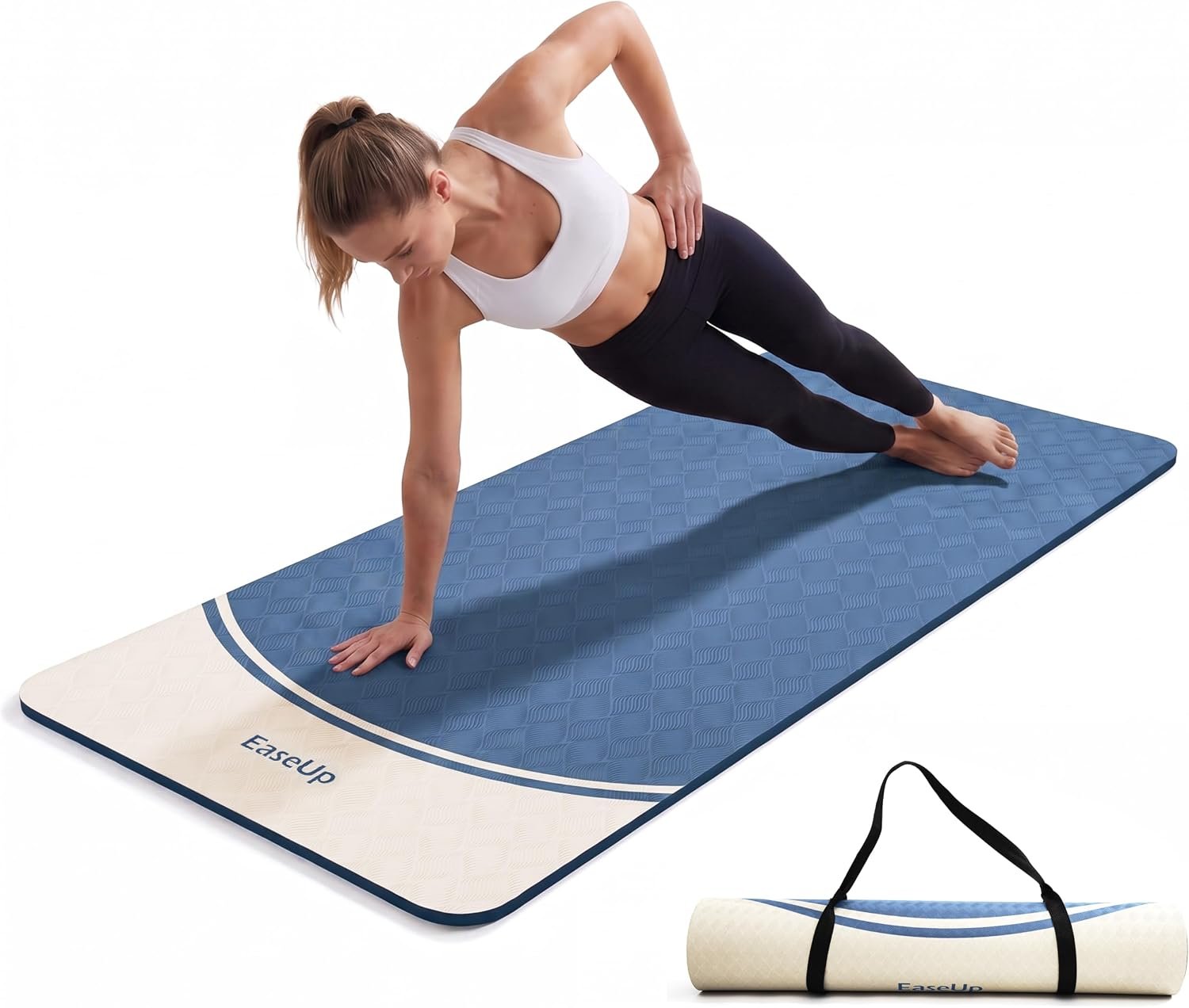 EaseUp 10mm Thick Yoga Mat, 73̸... – 71vmJ6OQOrL._AC_SL1500_.jpg