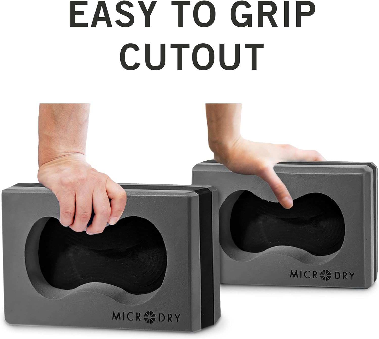 Microdry Sure-Grip Yoga Blocks Collection - Image 3